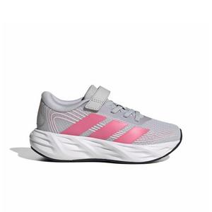 adidas Galaxy 8 EL C "Lgh Solid Grey/Pink Fusion/Clear Pink" Preschool Girls' Running Shoe - GREY/PINK/PINK