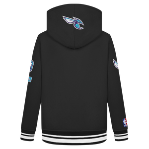 Pro Standard​ NFL Charlotte Hornets Retro Classic​ Toddler Boys' Rib Fleece Pullover Hoodie -Black