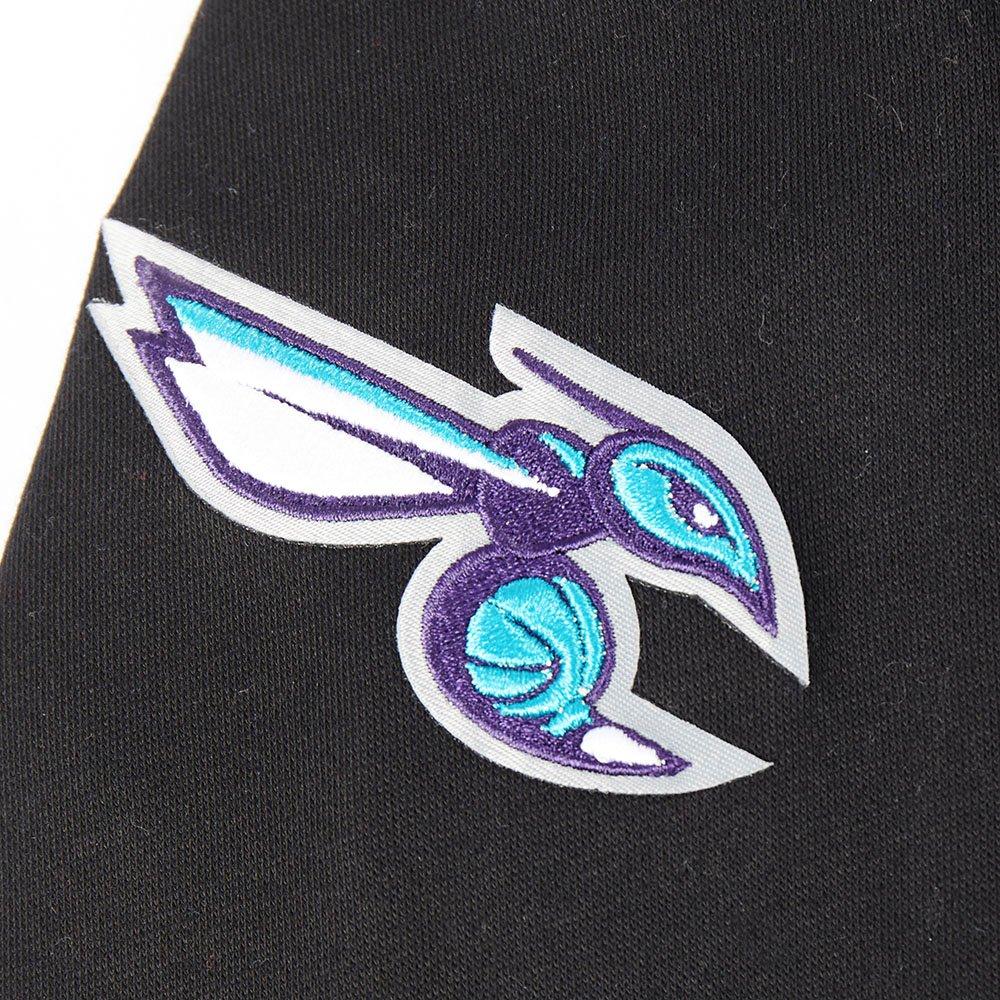 Pro Standard​ NFL Charlotte Hornets Retro Classic​ Toddler Boys' Rib Fleece Pullover Hoodie -Black - BLACK Thumbnail View 6