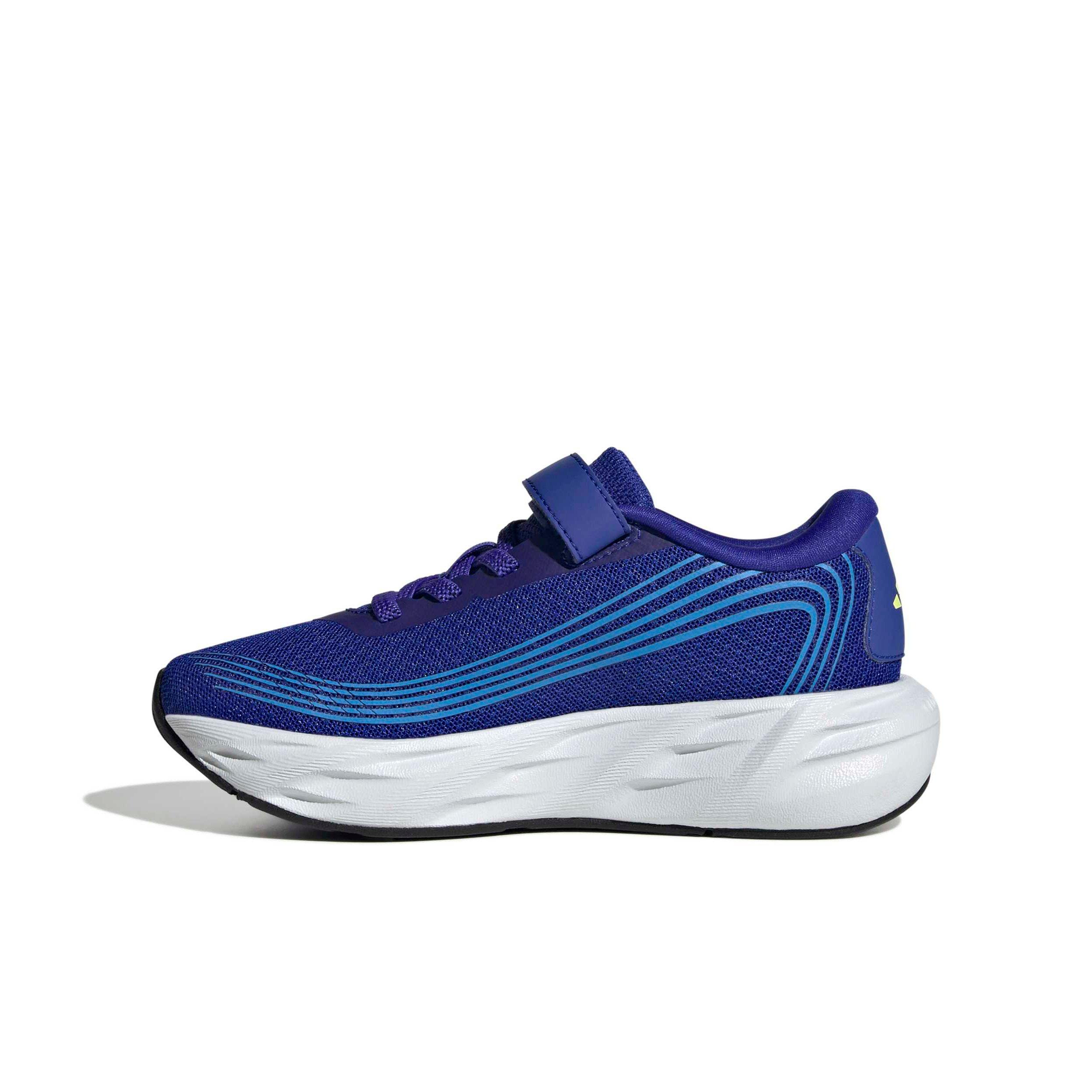 adidas Galaxy 8 EL C "Lucid Blue/Frozen Lemon/Lucid Ray Blue" Preschool Boys' Running Shoe - BLUE/LEMON/BLUE
