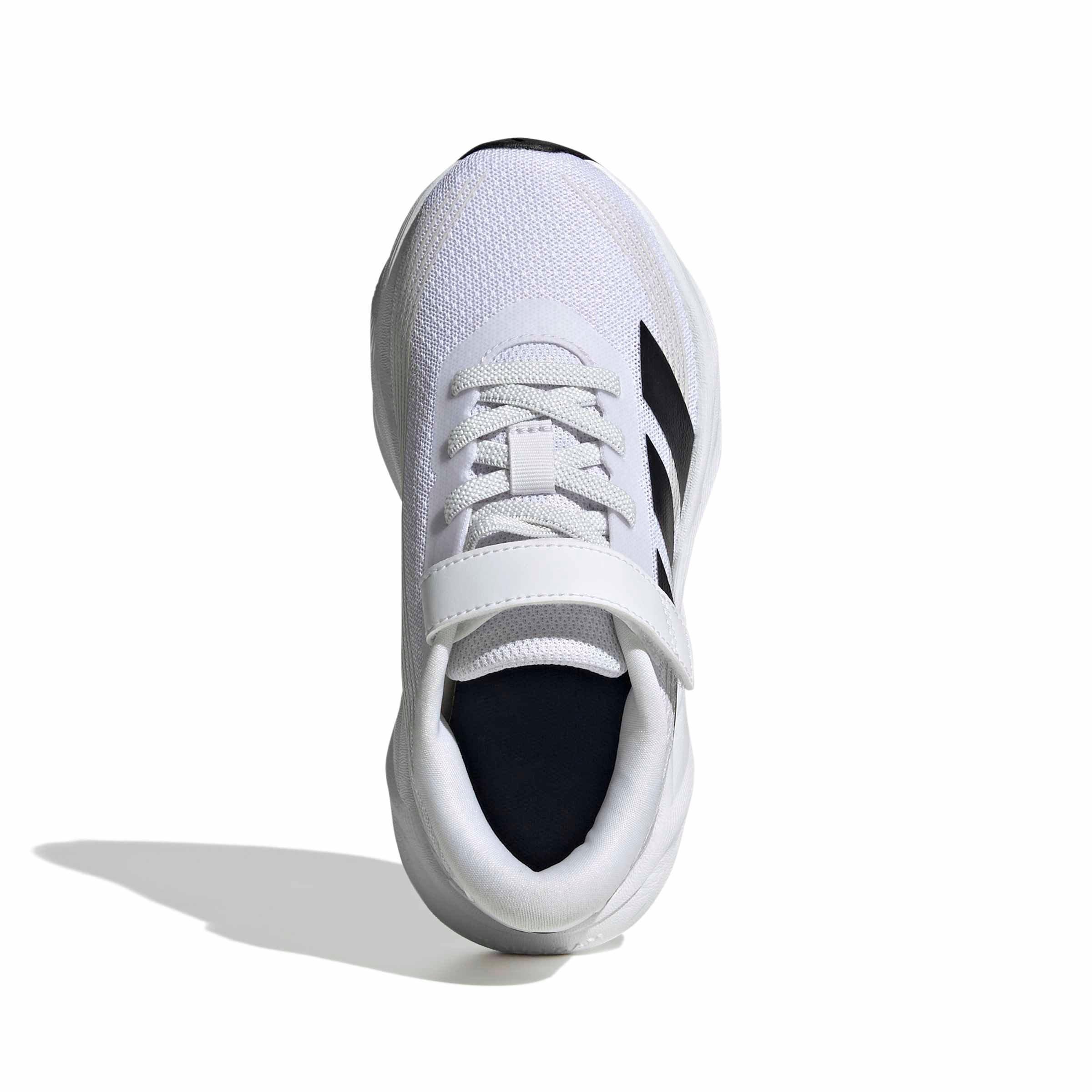 adidas Galaxy 8 EL C "Ftwr White/Core Black/Dash Grey" Preschool Boys' Running Shoe - WHITE/BLACK/GREY