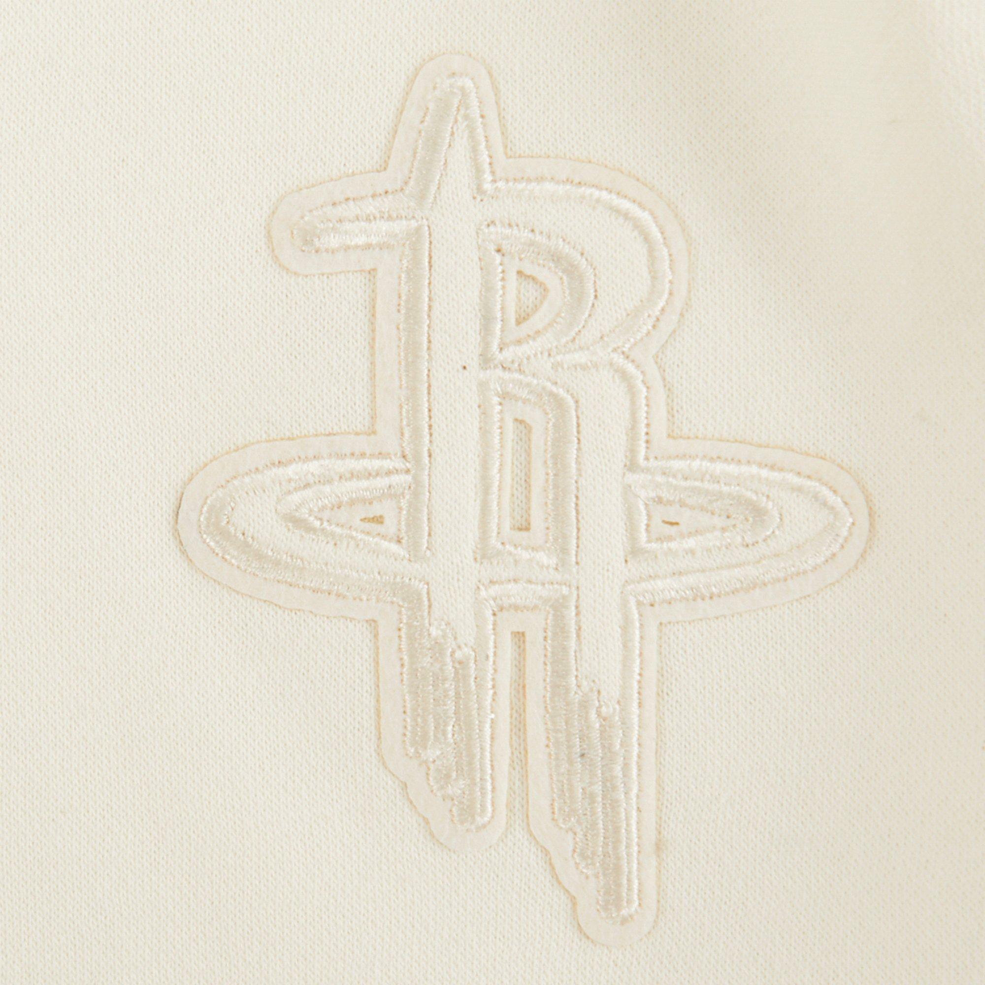 Pro Standard Toddler Boys' NBA Houston Rockets Neutral Fleece PO​ Hoodie -Cream - CREAM Thumbnail View 5