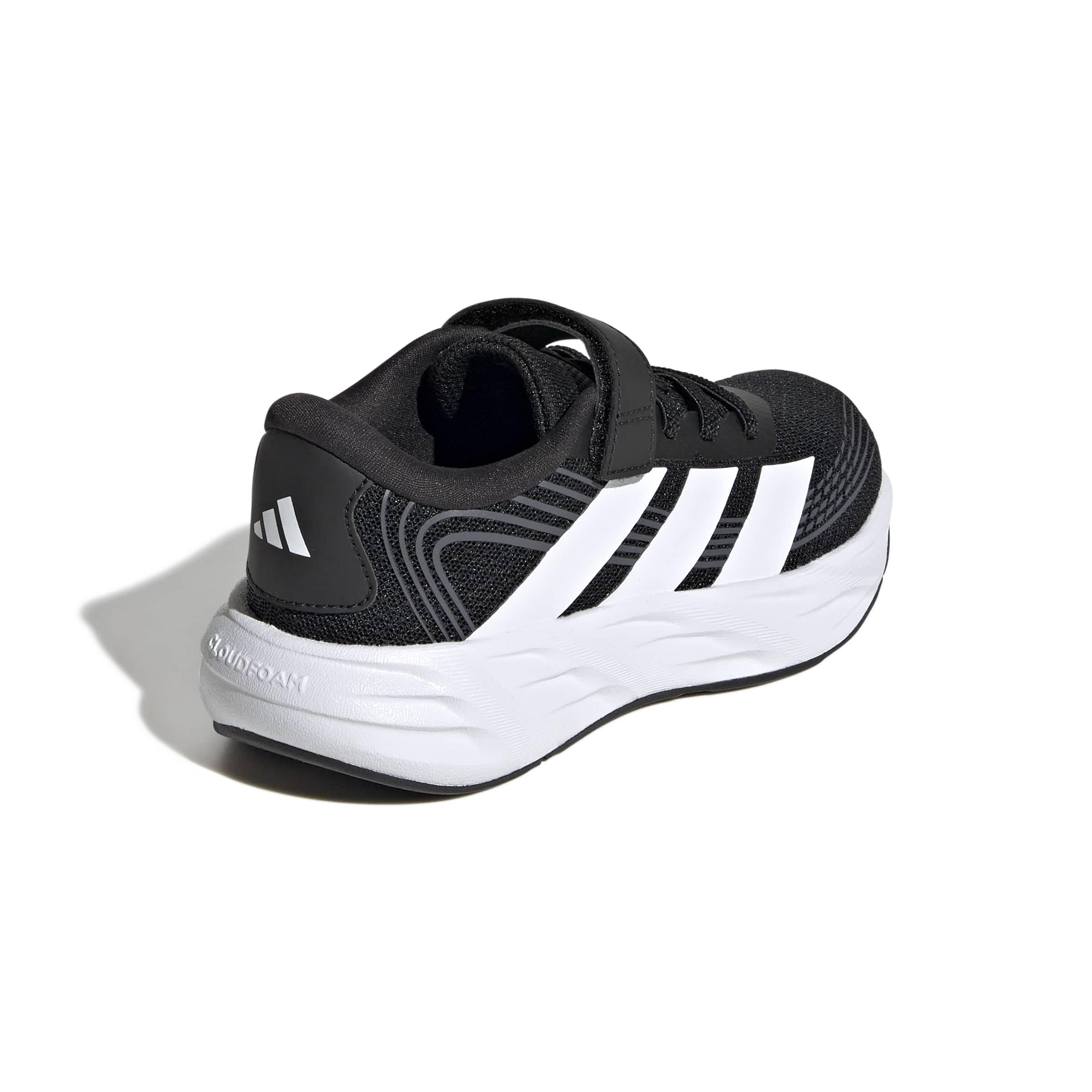 adidas Galaxy 8 EL C "Core Black/Ftwr White/Carbon" Preschool Boys' Running Shoe - BLACK/WHITE/CARBON
