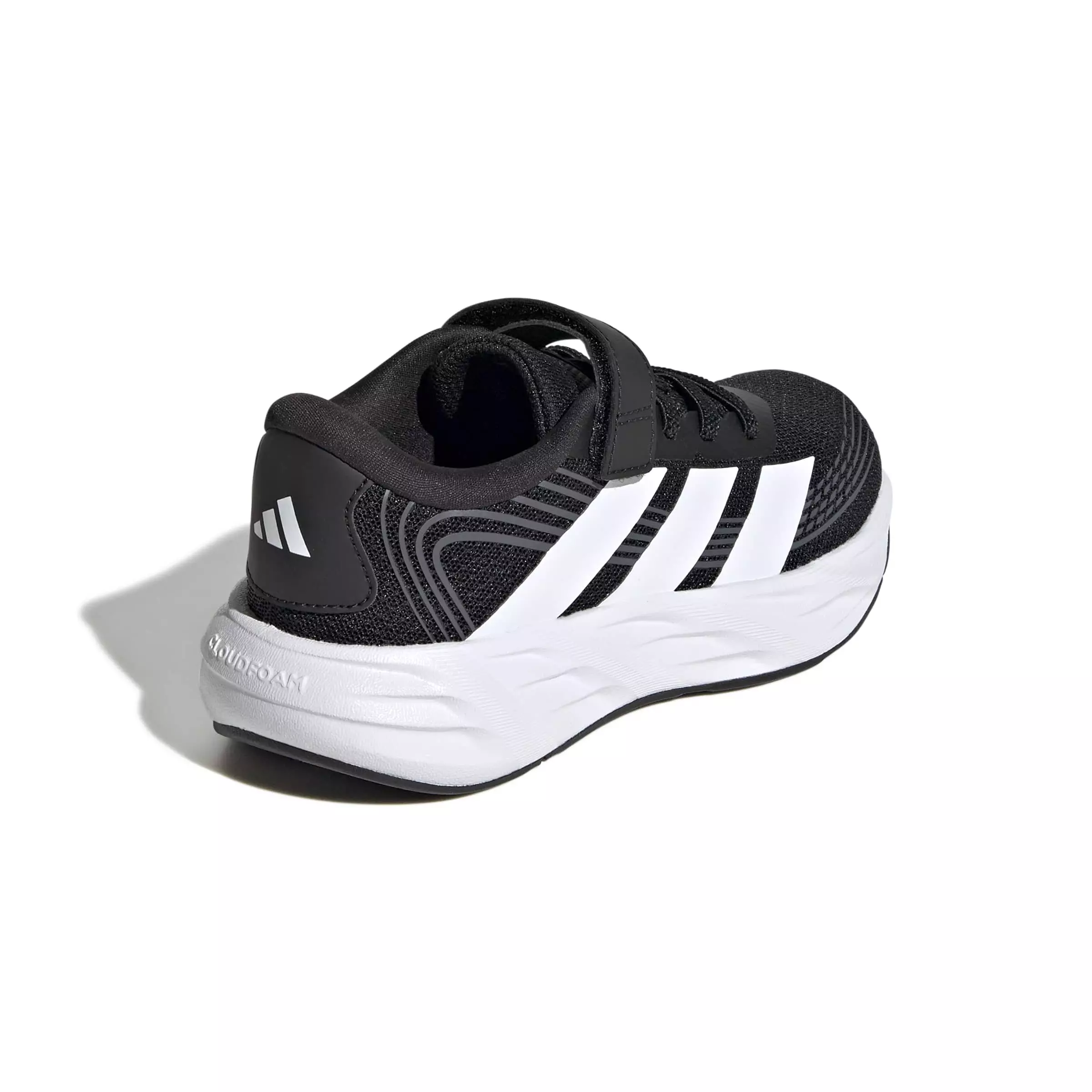 adidas Galaxy 8 EL C "Core Black/Ftwr White/Carbon" Preschool Boys' Running Shoe - BLACK/WHITE/CARBON
