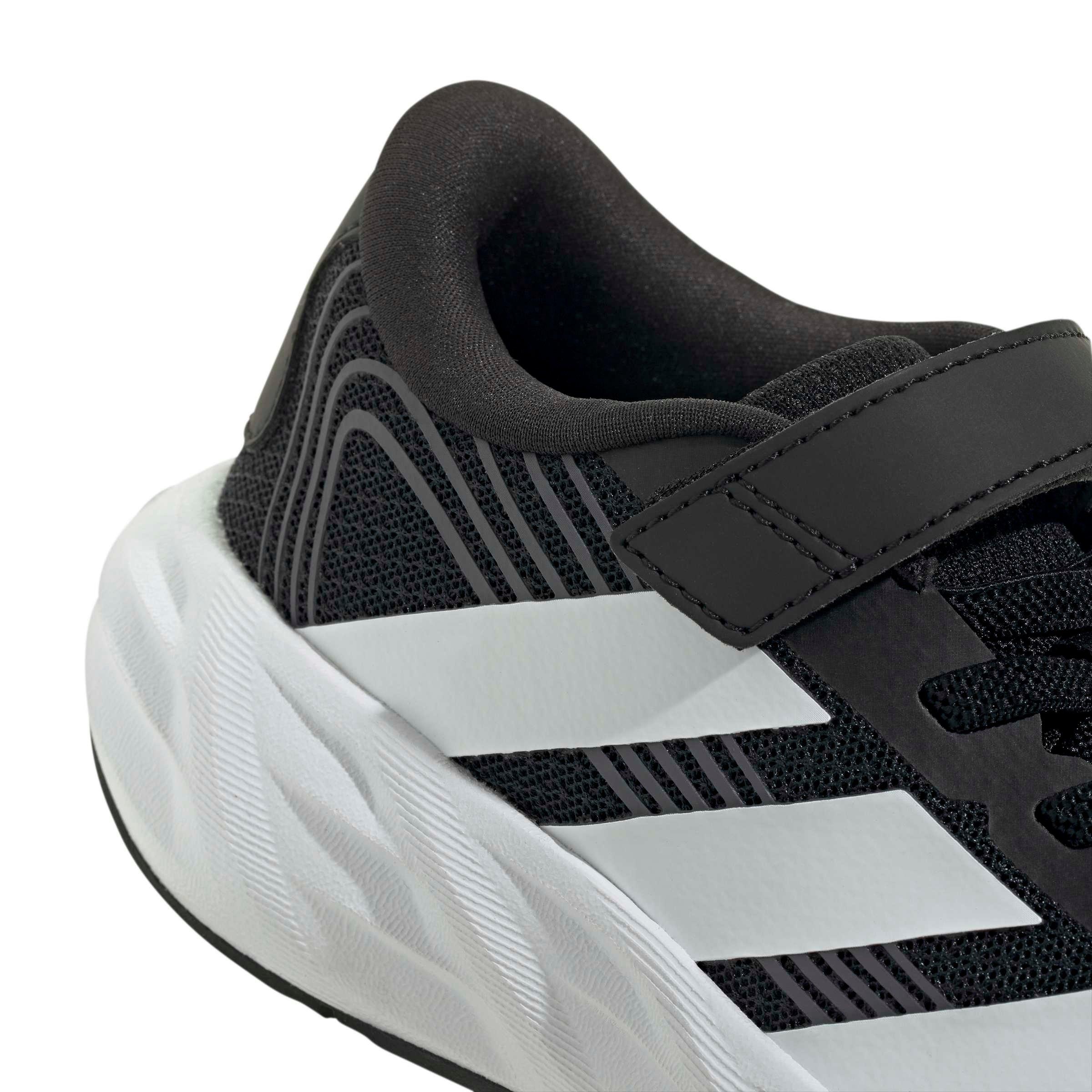 adidas Galaxy 8 EL C "Core Black/Ftwr White/Carbon" Preschool Boys' Running Shoe - BLACK/WHITE/CARBON