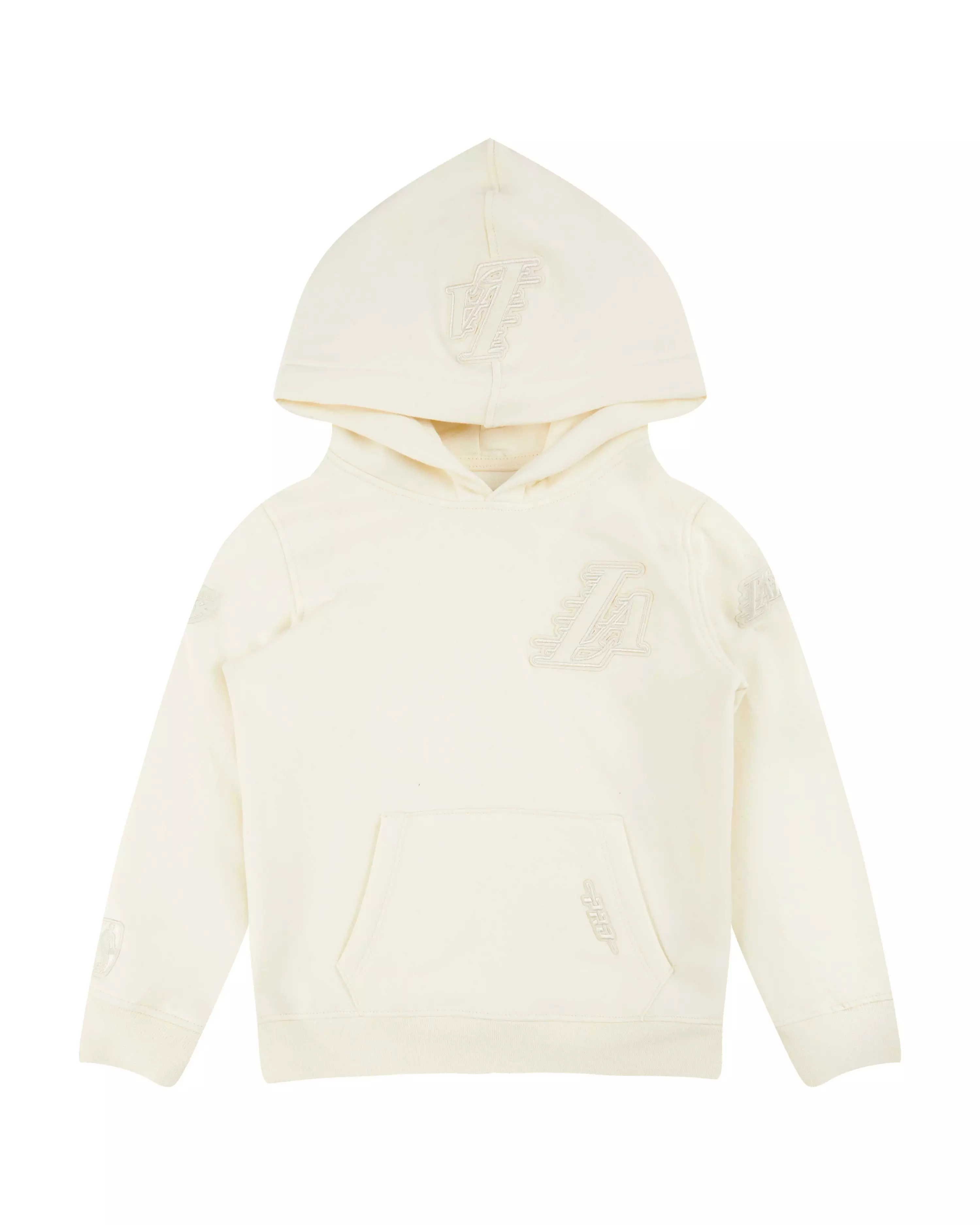 Pro Standard Toddle Boys' NBA Los Angeles Lakers Neutral Fleece PO​ Hoodie - Cream - CREAM