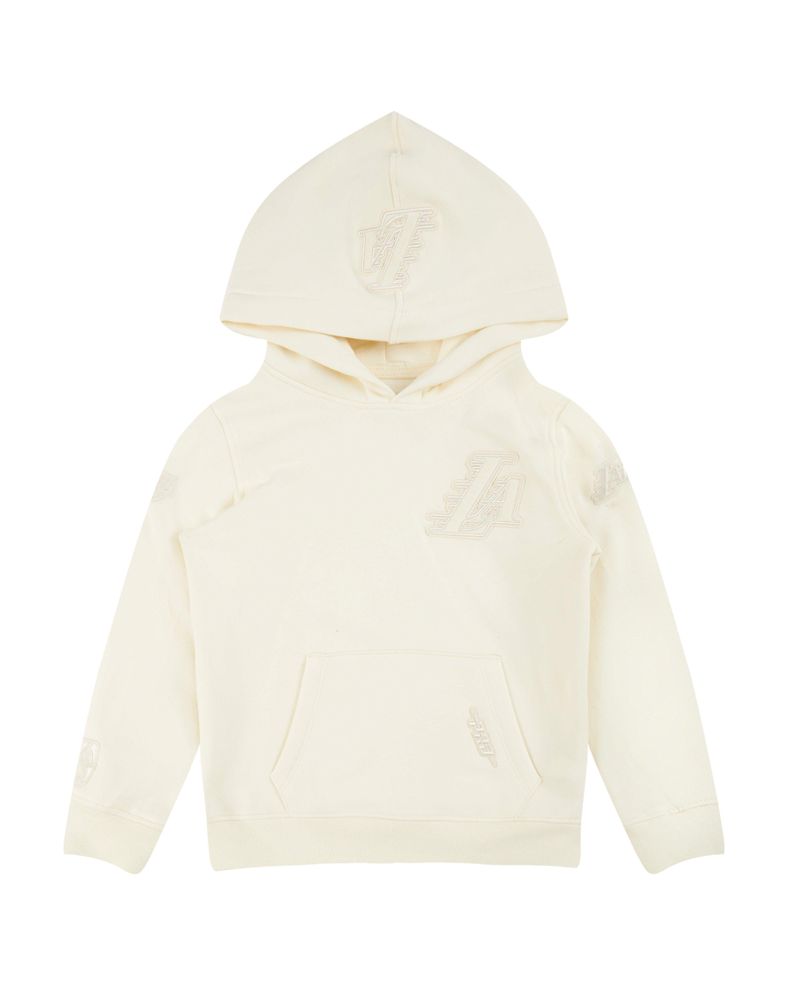 Pro Standard Toddle Boys' NBA Los Angeles Lakers Neutral Fleece PO​ Hoodie -Cream - CREAM Thumbnail View 1
