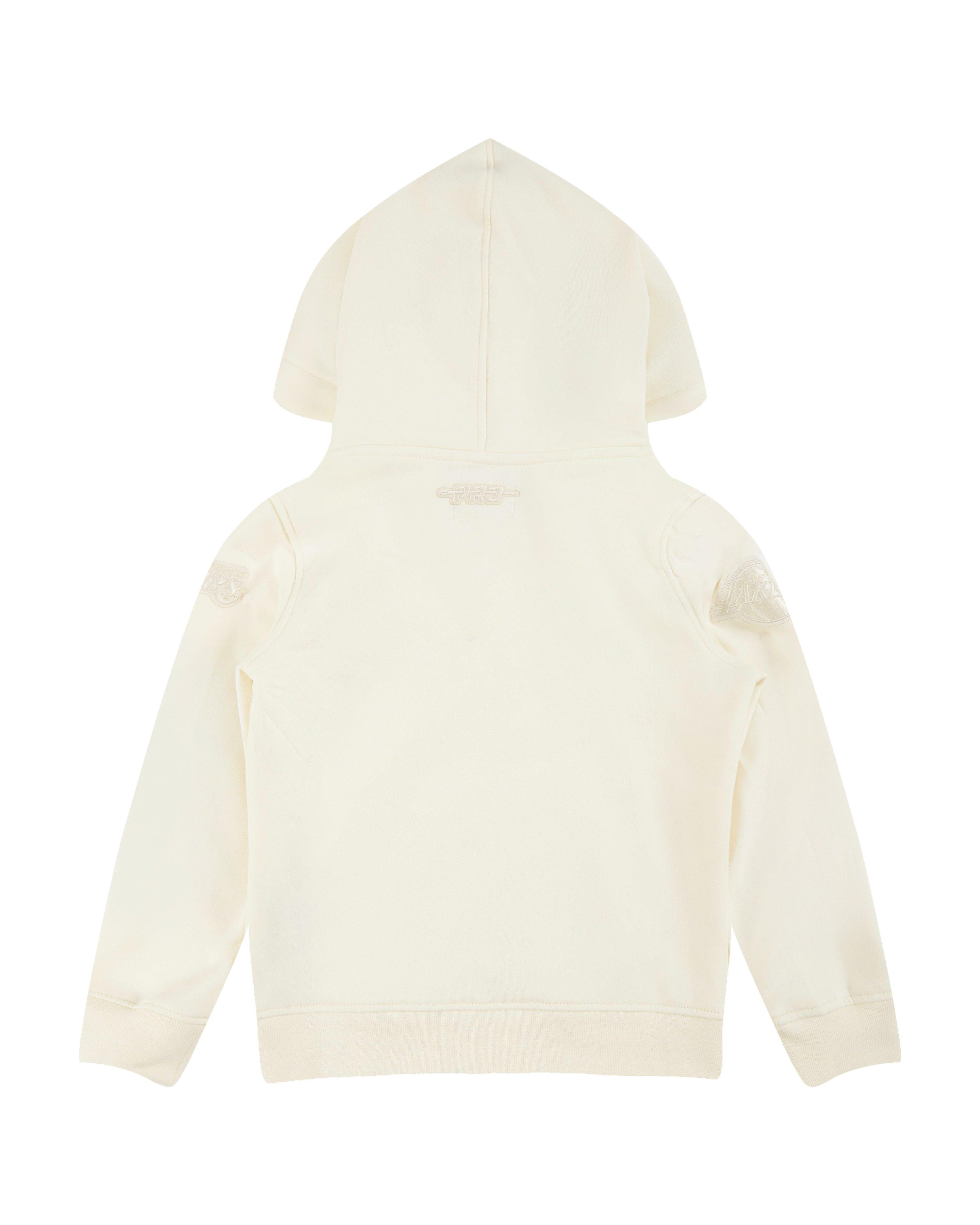 Pro Standard Toddle Boys' NBA Los Angeles Lakers Neutral Fleece PO​ Hoodie -Cream - CREAM Thumbnail View 2