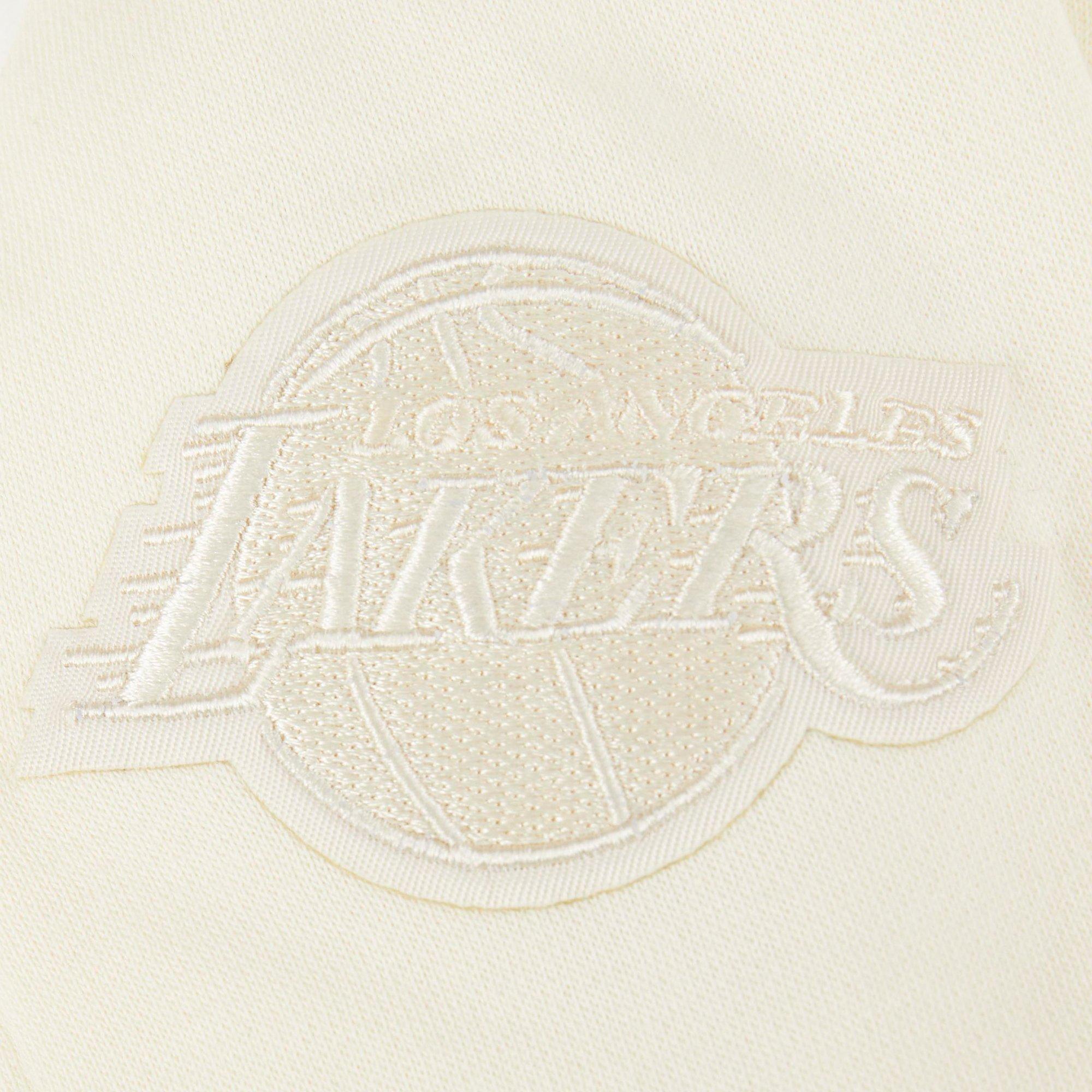 Pro Standard Toddle Boys' NBA Los Angeles Lakers Neutral Fleece PO​ Hoodie -Cream - CREAM Thumbnail View 5