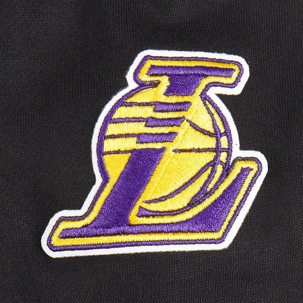 Pro Standard Toddler Boys' NBA Los Angeles Lakers Retro Classic Rib Fleece PO Hoodie - Black/Purple - BLACK/PURPLE Thumbnail View 5