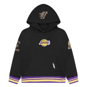 Pro Standard Toddler Boys' NBA Los Angeles Lakers Retro Classic Rib Fleece PO Hoodie -Black/Purple