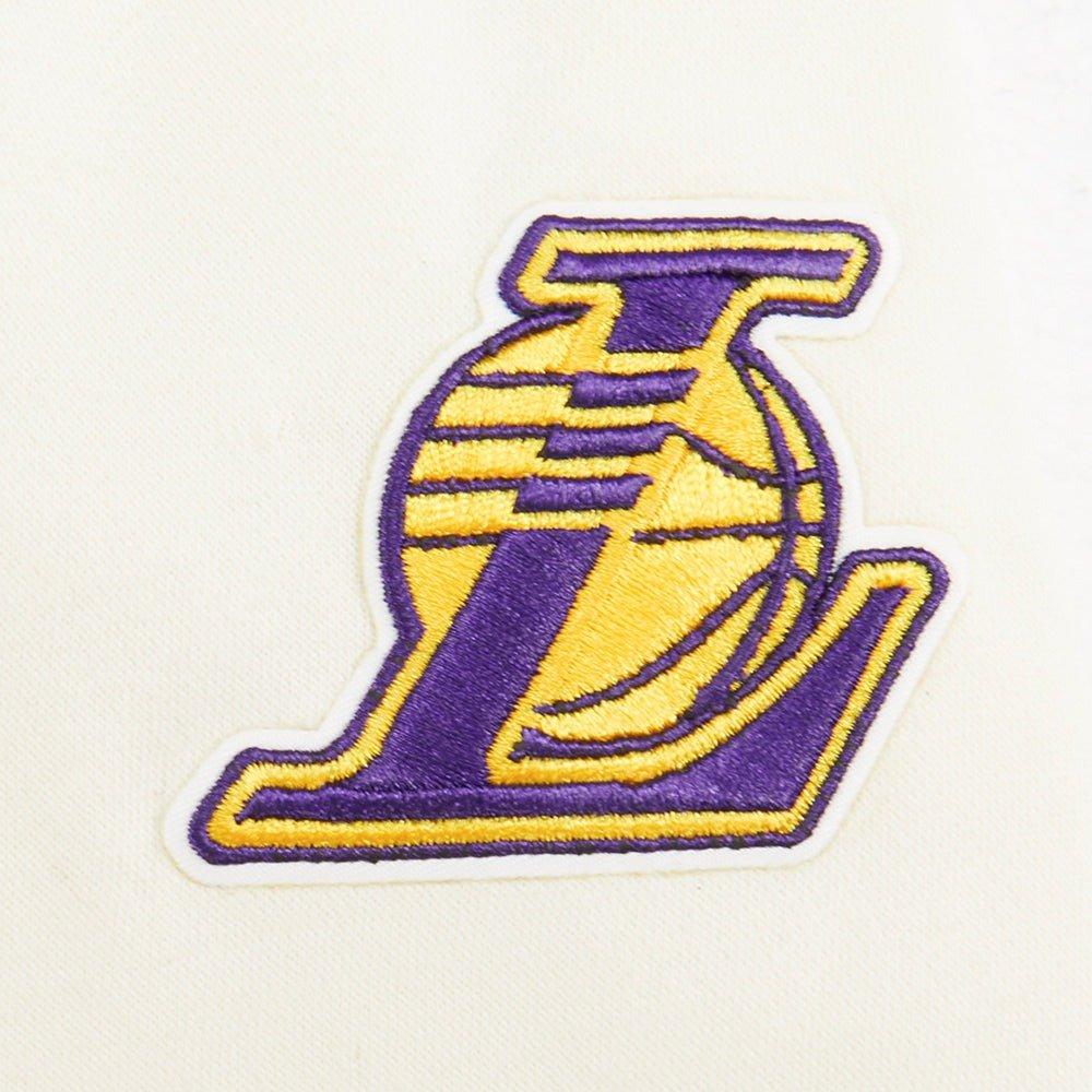 Pro Standard Toddler Boys' NBA Los Angeles Lakers Retro Classic Rib Fleece PO Hoodie - White/Purple - WHITE/PURPLE Thumbnail View 5