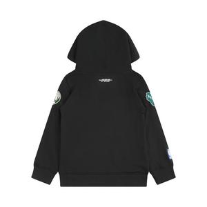 Pro Standard Toddle Boys' NBA Milwaukee Bucks Classic Fleece PO​ Hoodie -Black