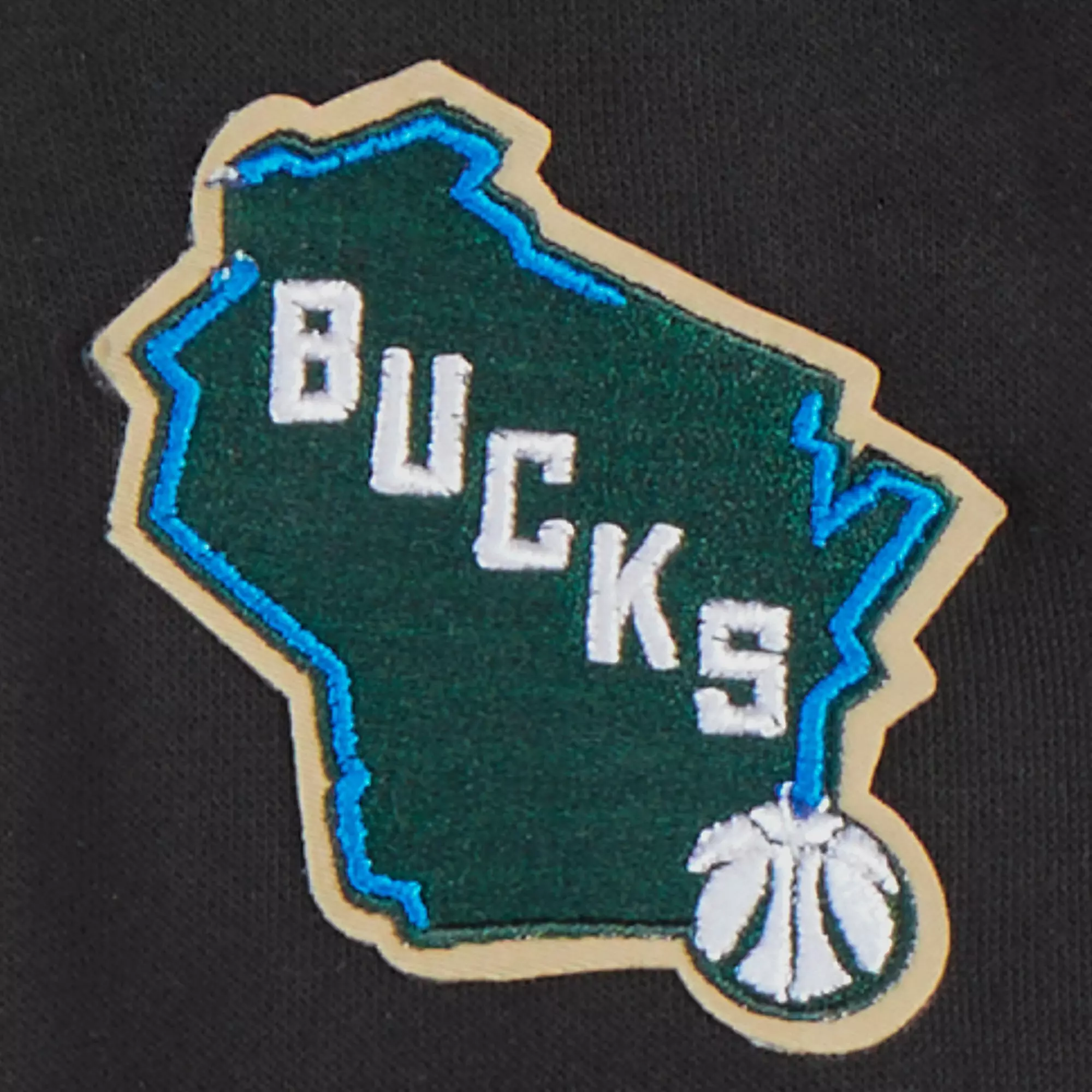 Pro Standard Toddle Boys' NBA Milwaukee Bucks Classic Fleece PO​ Hoodie - Black - BLACK