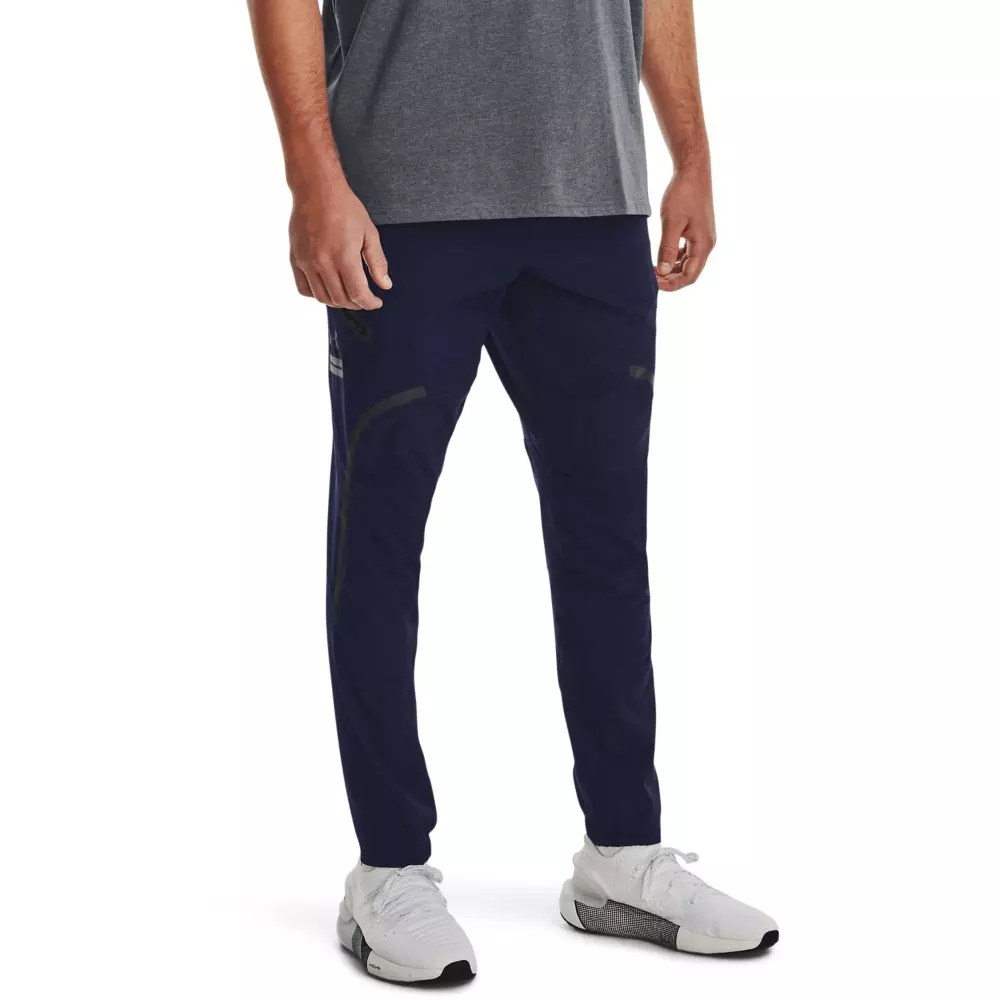 Mens Under Armour black Ua M Recover Knit Track Pant