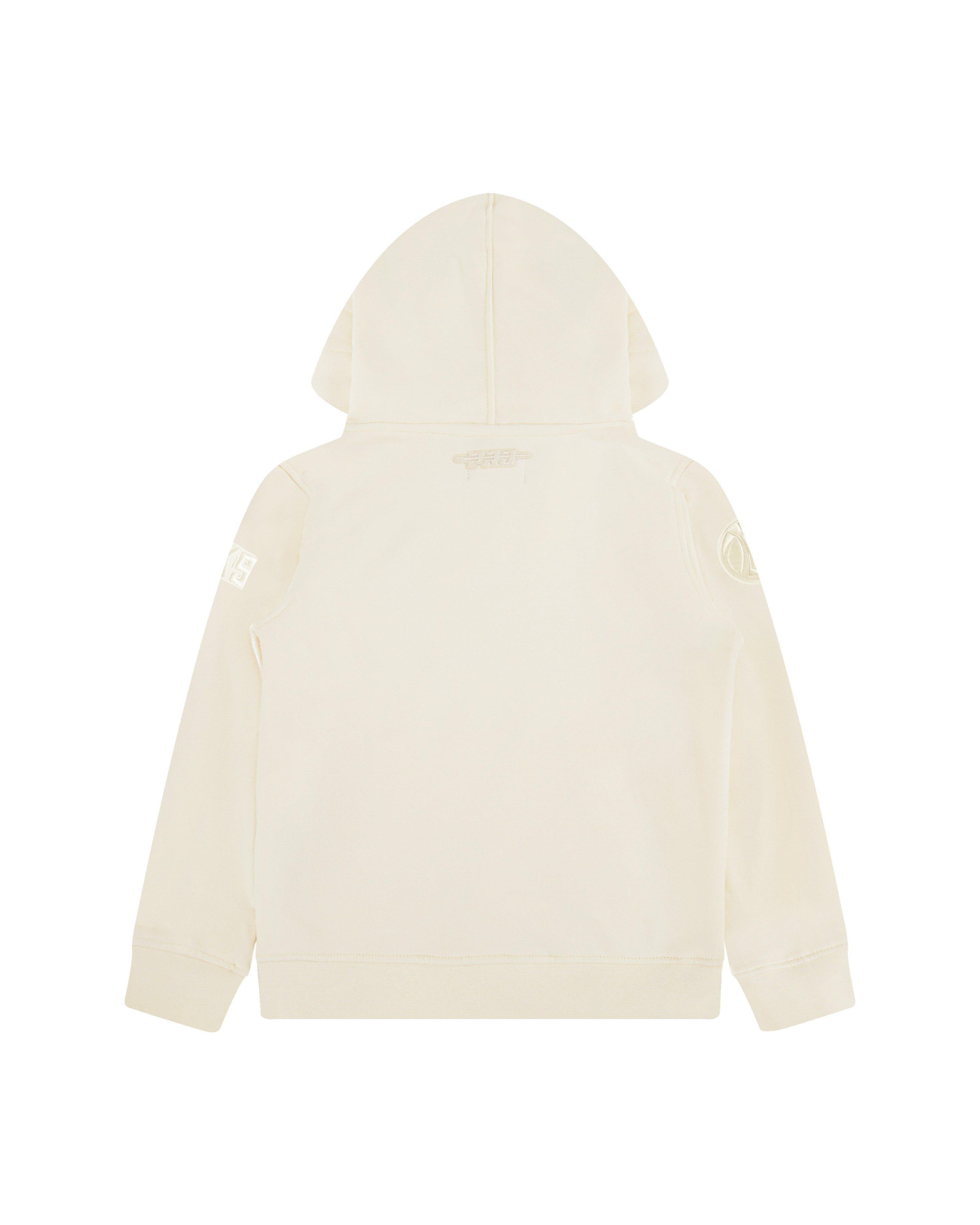 Pro Standard Toddler Boys' NBA Milwaukee Bucks Neutral Fleece PO Hoodie - Cream - CREAM Thumbnail View 2