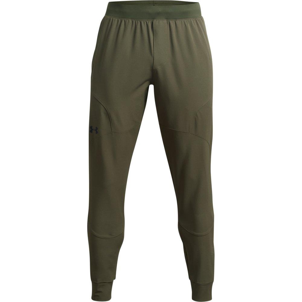 Under Armour Men's Unstoppable Joggers - GREEN Thumbnail View 5