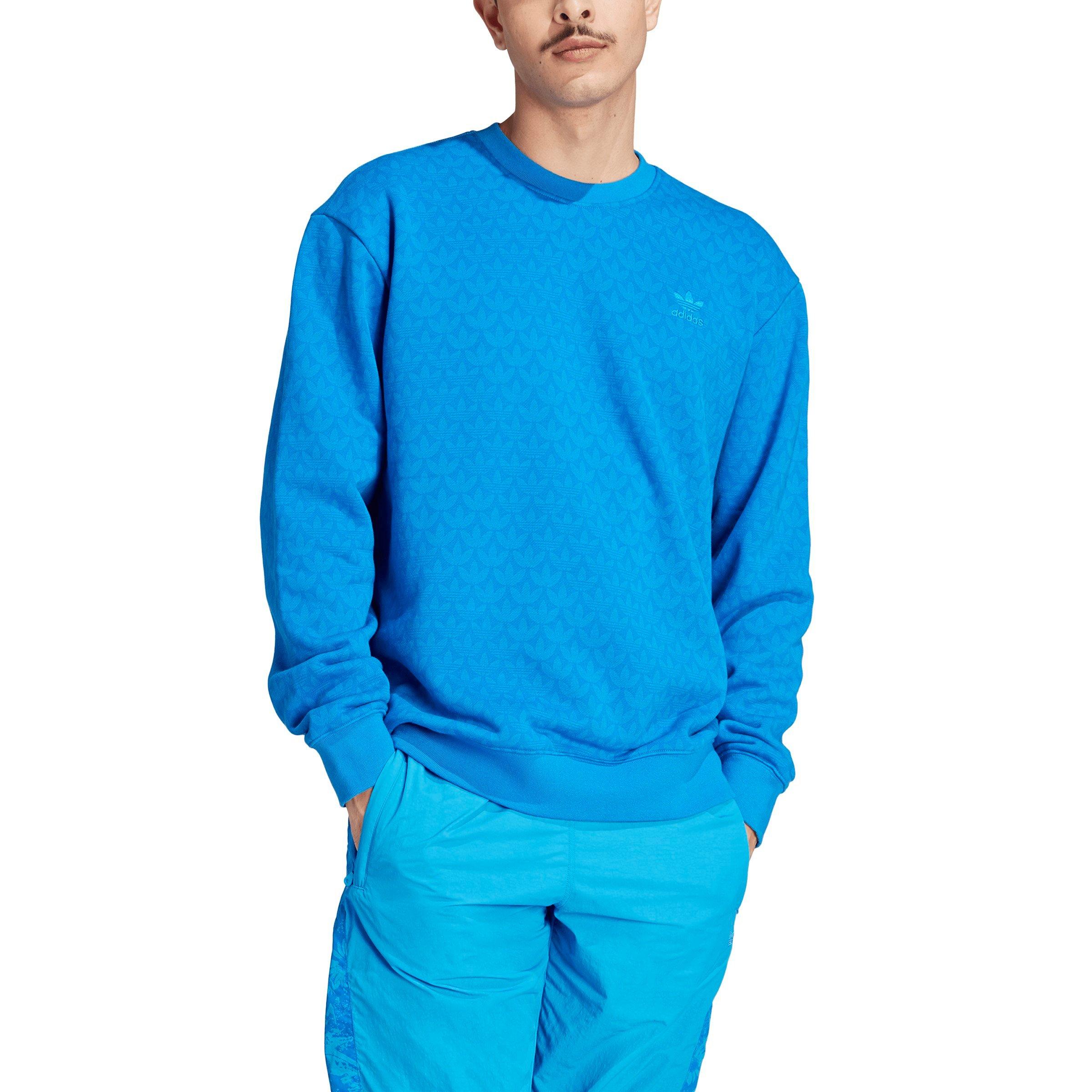 adidas Monogram Crewneck Sweatshirt - Blue