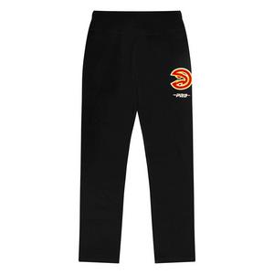 Pro Standard Big Girls' NBA Atlanta Hawks Retro Classic Leggings -Black