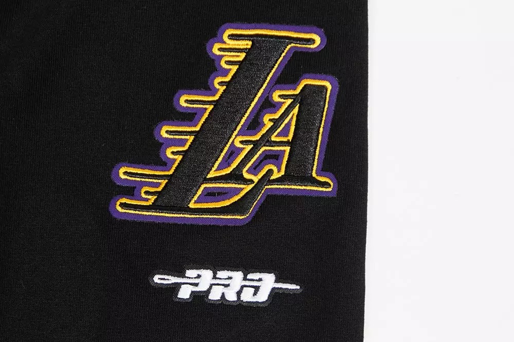 Pro Standard Big Girls' NBA Los Angeles Lakers Classic Leggings -Black - BLACK