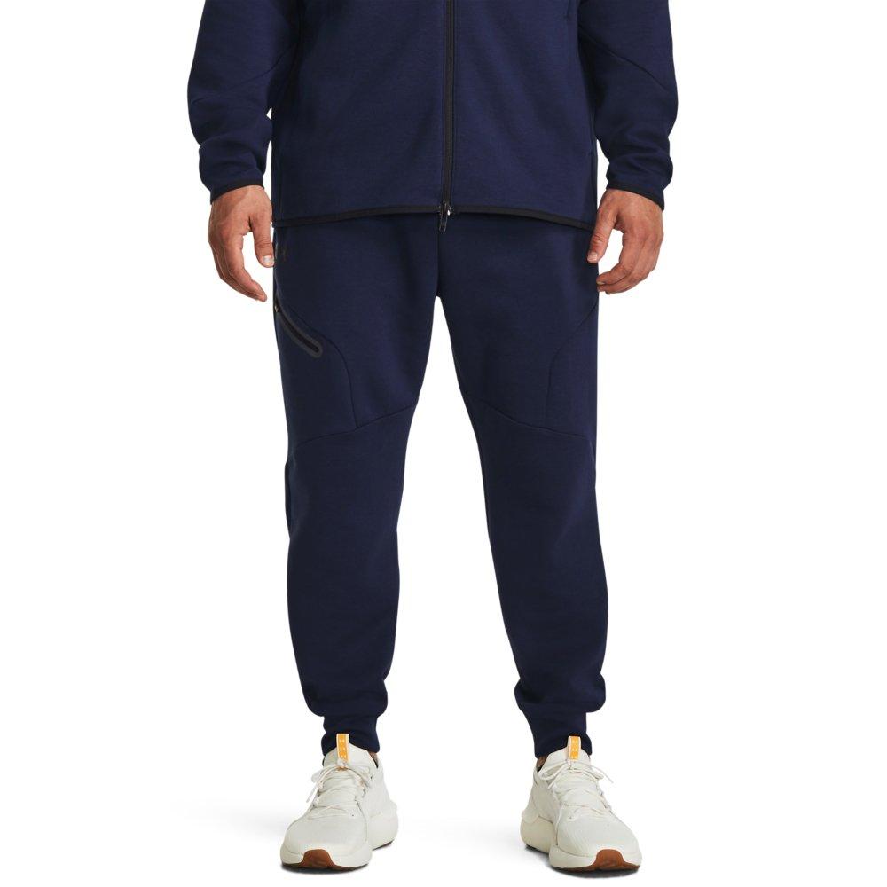 Under Armour Men's Unstoppable Fleece Joggers - NAVY/BLACK Thumbnail View 1