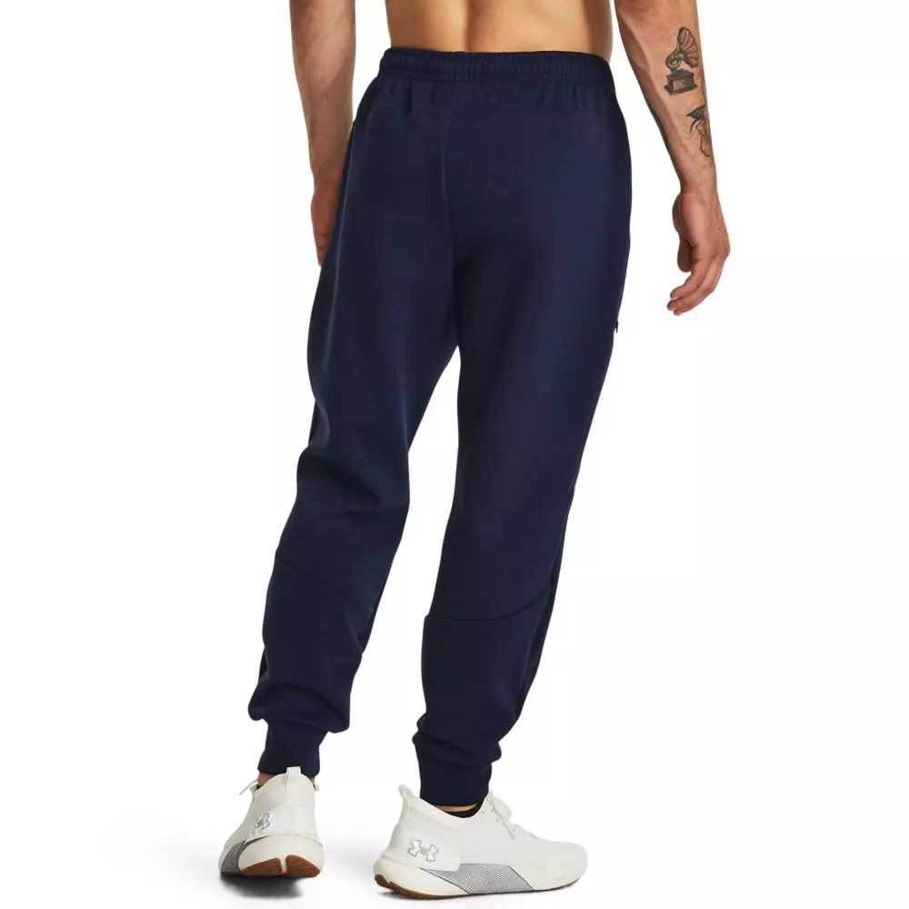 Under Armour Men's Unstoppable Fleece Joggers - NAVY/BLACK