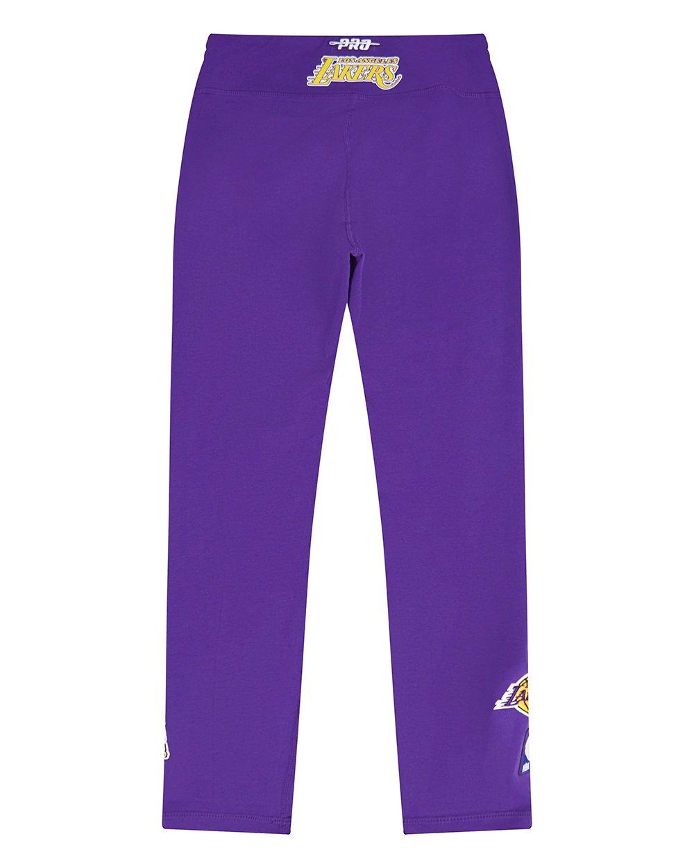 Pro Standard Big Girls' NBA Los Angeles Lakers Classic Leggings -Purple - PURPLE Thumbnail View 2