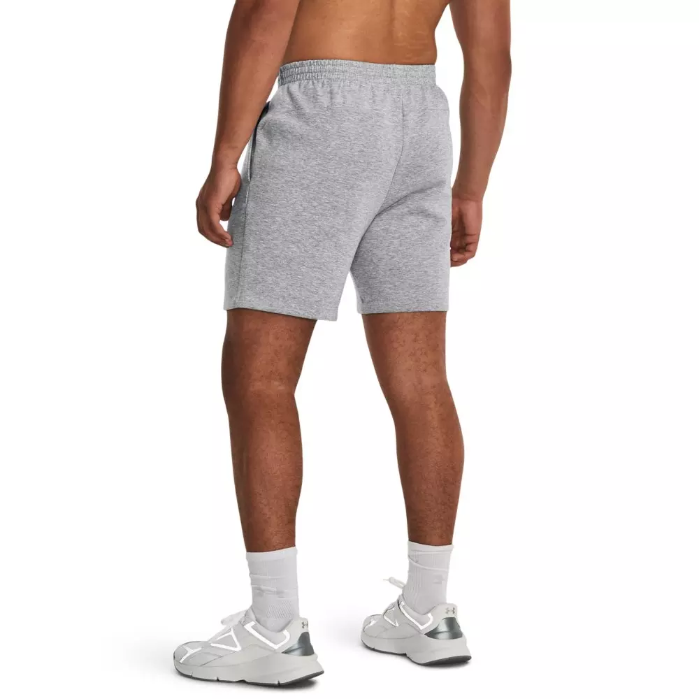 Under Armour Men's Unstoppable Fleece Shorts - GREY/BLACK
