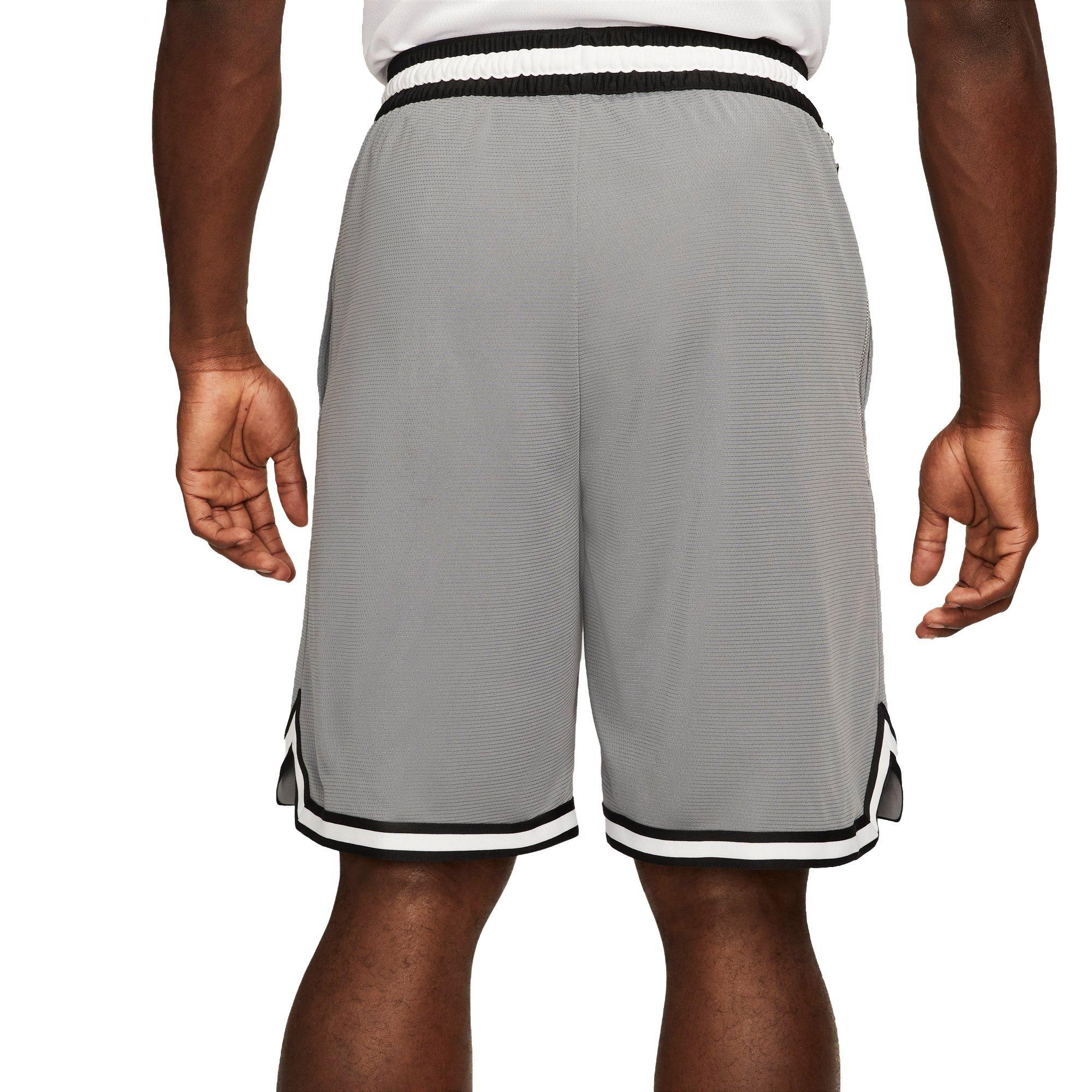 Nike Men's Dri-FIT DNA 10" Basketball Shorts - GREY Thumbnail View 2