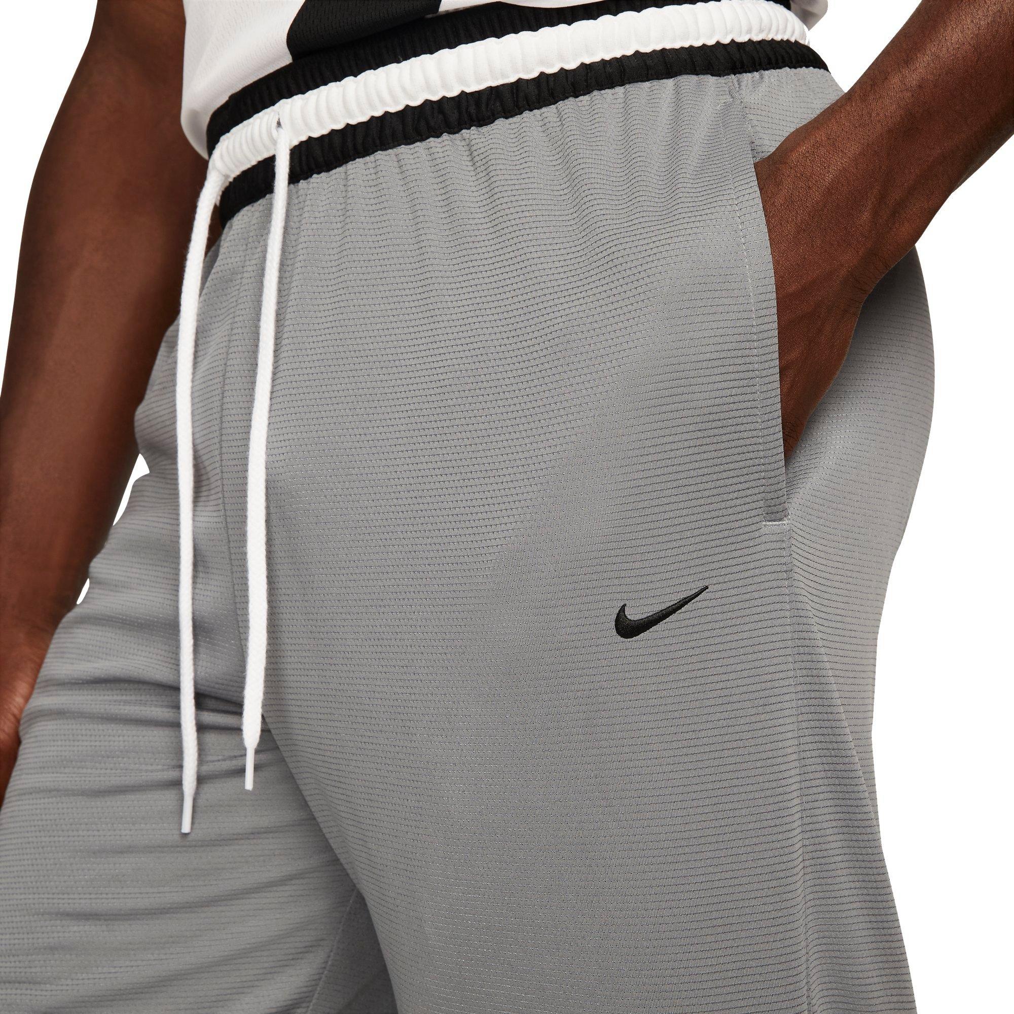 Nike Men's Dri-FIT DNA 10" Basketball Shorts - GREY Thumbnail View 3