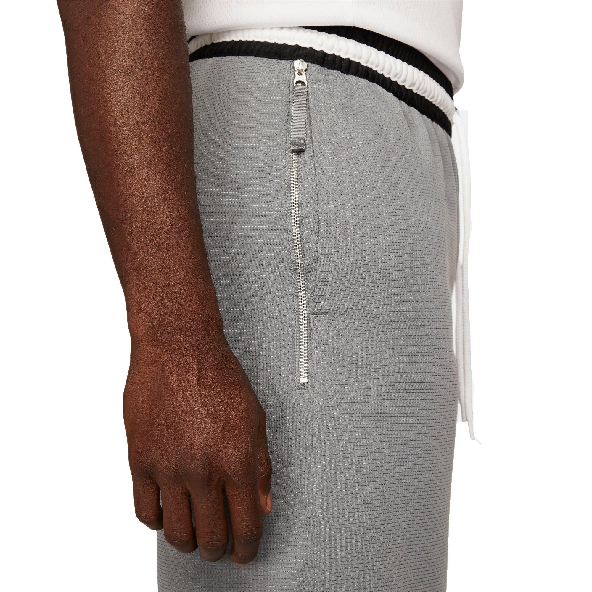 Nike Men's Dri-FIT DNA 10" Basketball Shorts - GREY Thumbnail View 4