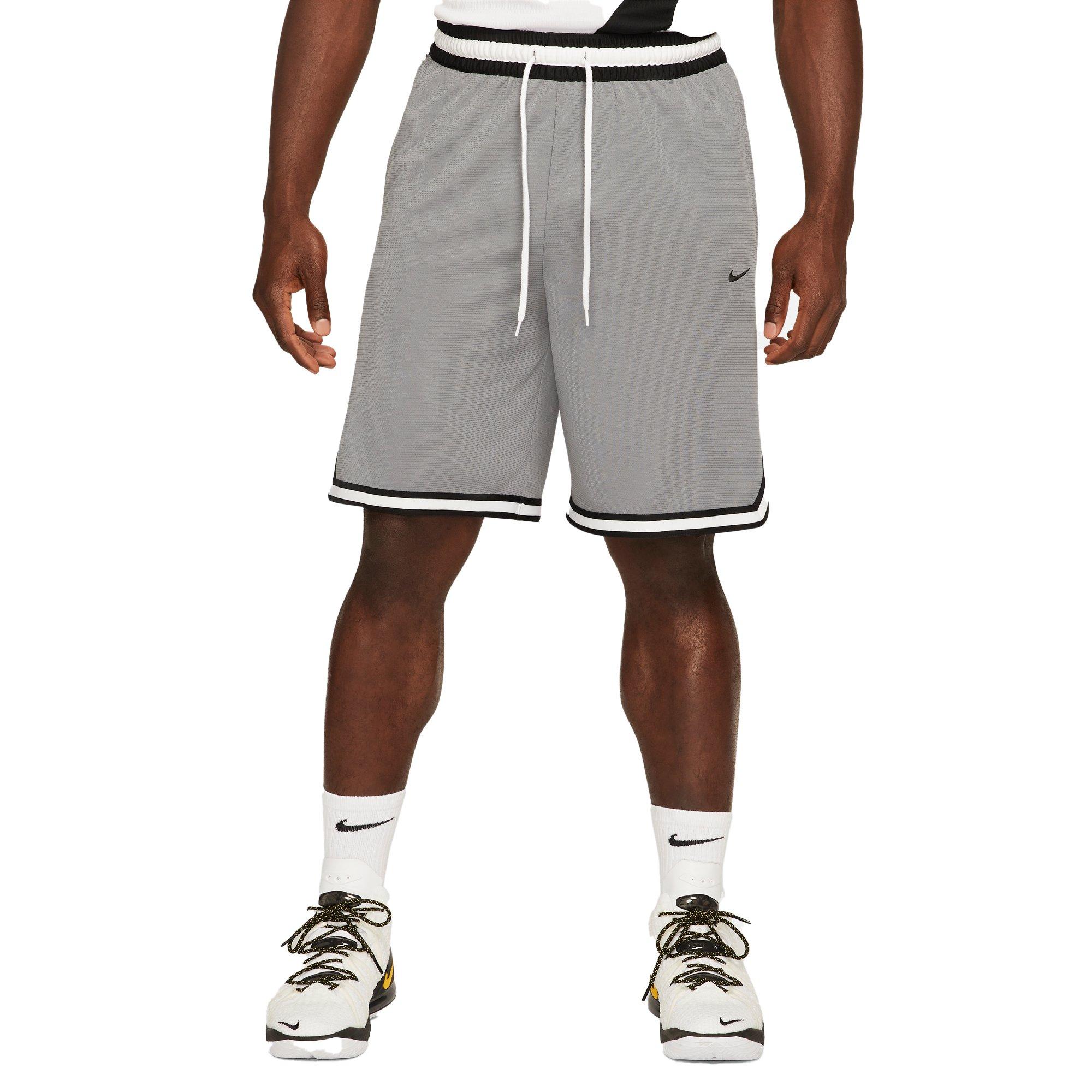 Nike Men's Dri-FIT DNA 10" Basketball Shorts - GREY Thumbnail View 7