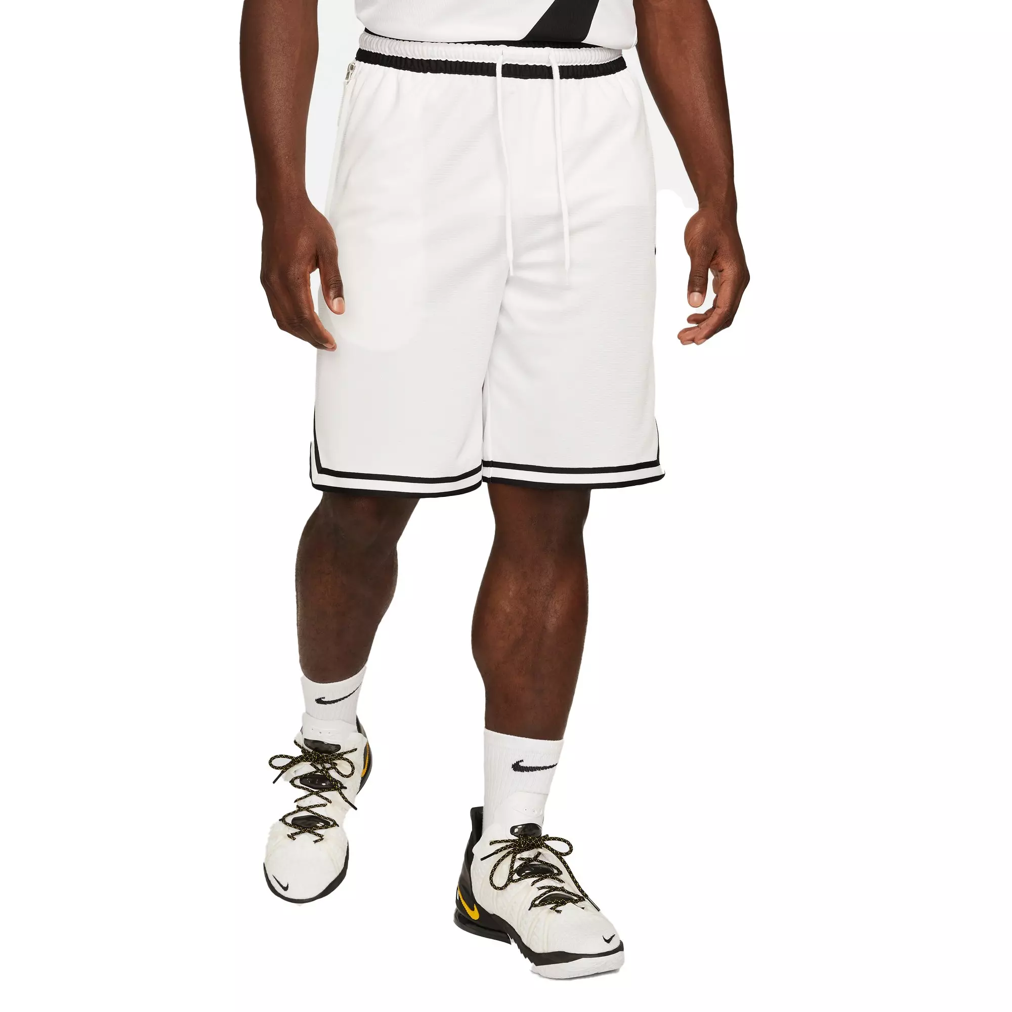 Nike Men's Dri-FIT DNA 10" Basketball Shorts - WHITE