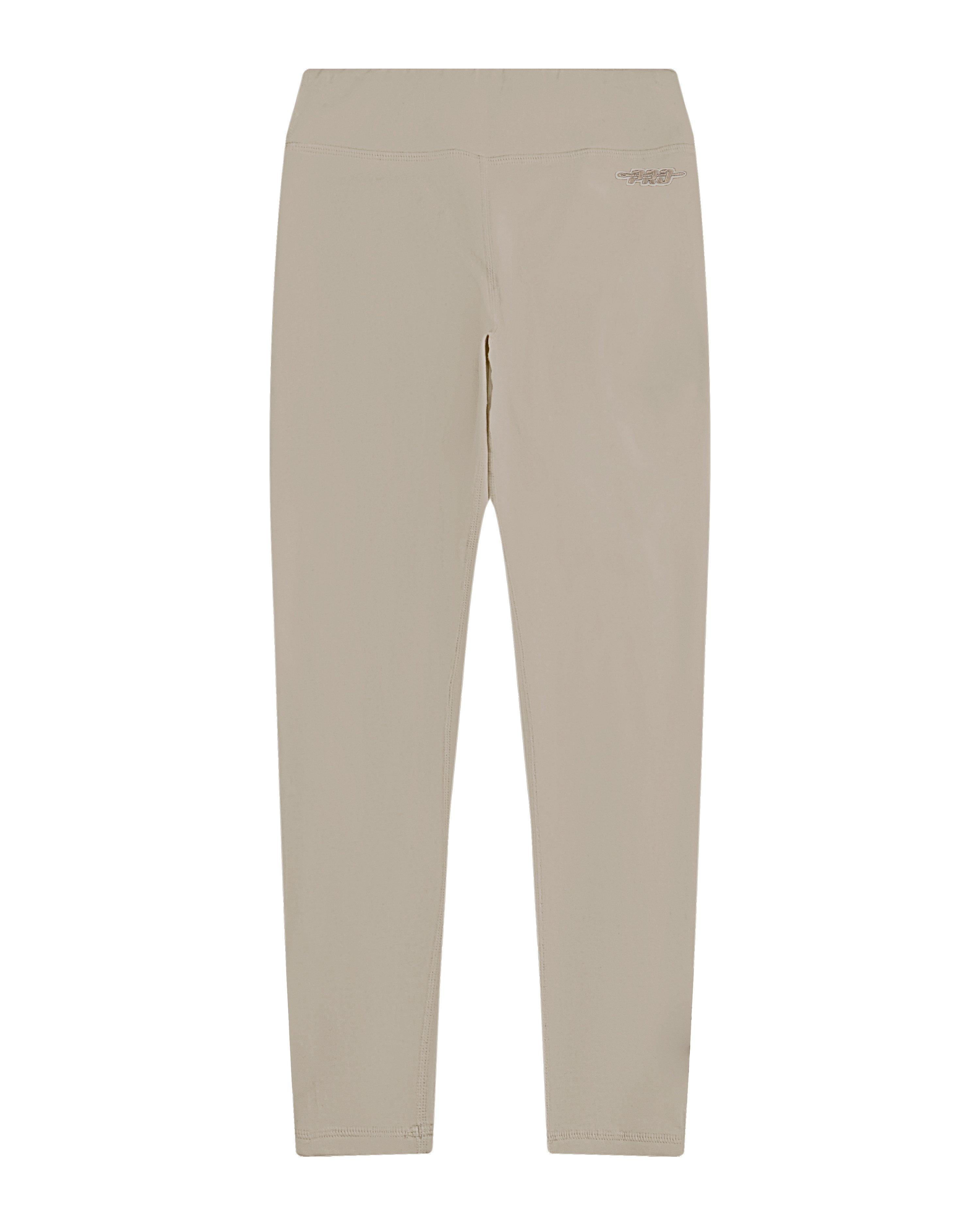 Pro Standard Big Girls' NBA Los Angeles Lakers Neutral Leggings -Stone - STONE Thumbnail View 2