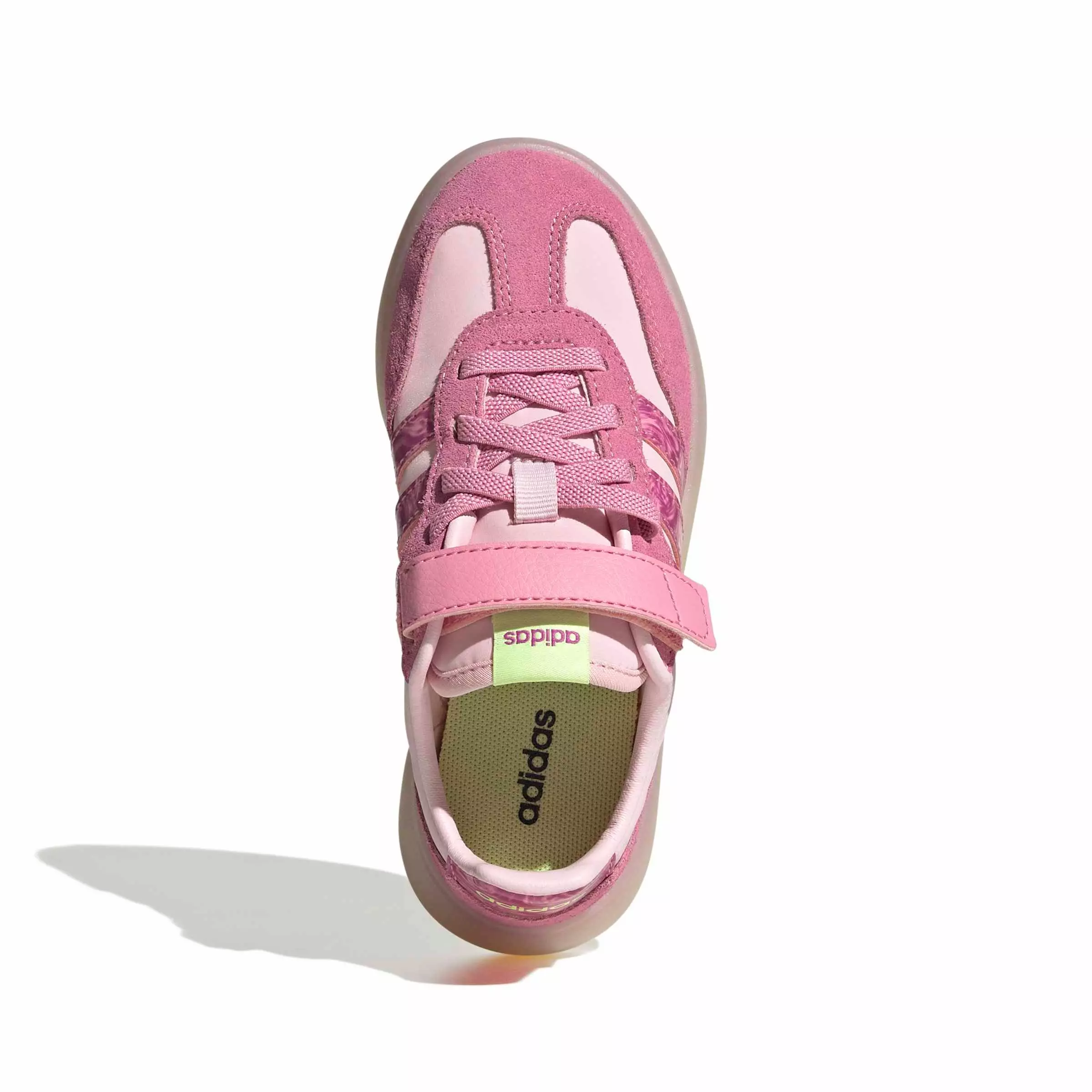 adidas Barreda Decode "Clear Pink/St Tropic Bloom/Hi-Res Yellow" Preschool Girls' Shoe - PINK/BLOOM/YELLOW