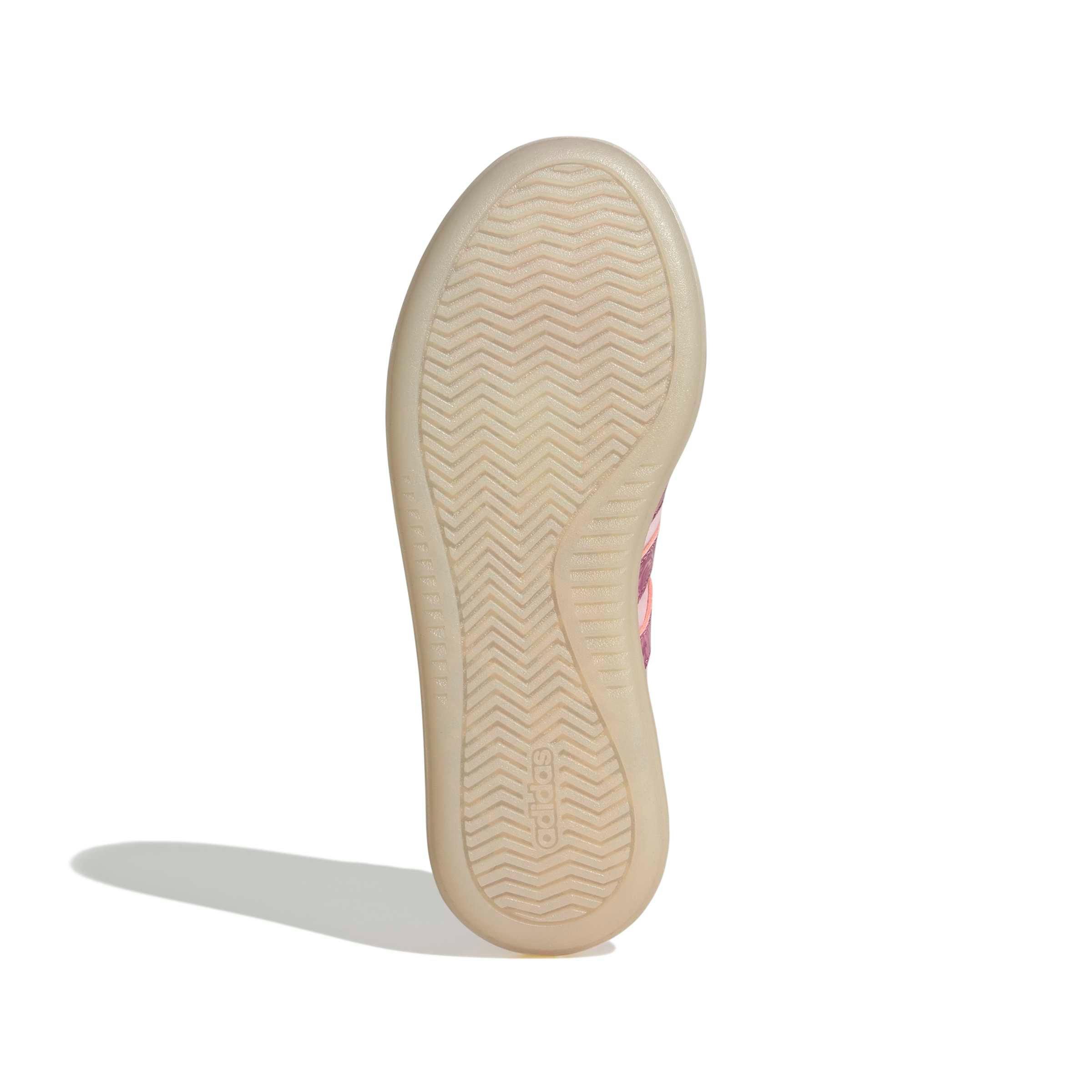 adidas Barreda Decode "Clear Pink/St Tropic Bloom/Hi-Res Yellow" Grade School Girls' Shoe - PINK/BLOOM/YELLOW