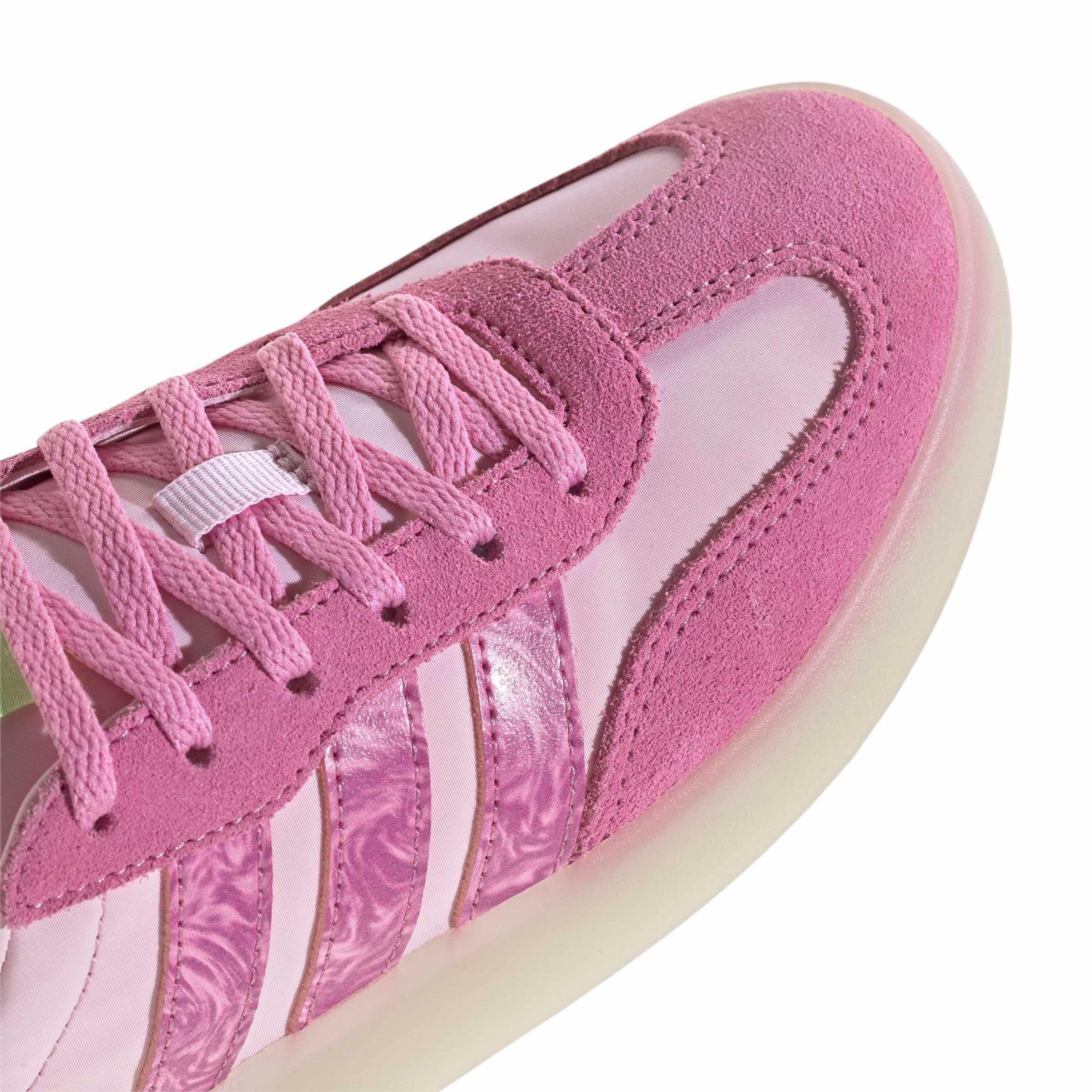 adidas Barreda Decode "Clear Pink/St Tropic Bloom/Hi-Res Yellow" Grade School Girls' Shoe - PINK/BLOOM/YELLOW