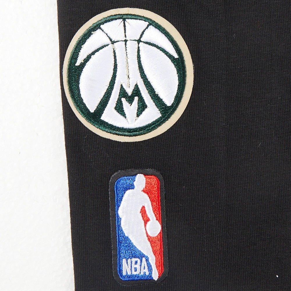Pro Standard Big Girls' NBA Milwaukee Bucks Classic​ Leggings -Black - BLACK Thumbnail View 5