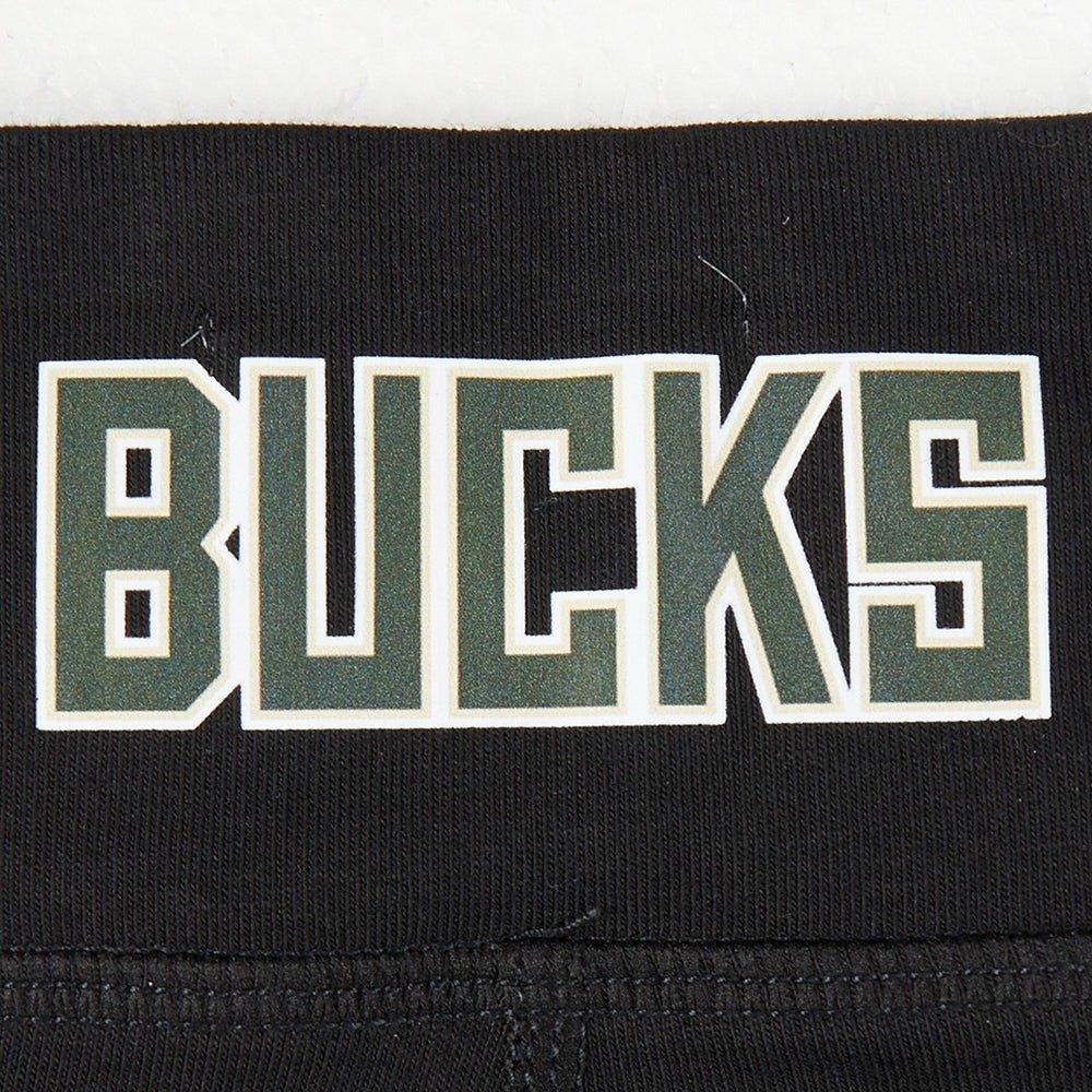 Pro Standard Big Girls' NBA Milwaukee Bucks Classic​ Leggings -Black - BLACK Thumbnail View 6