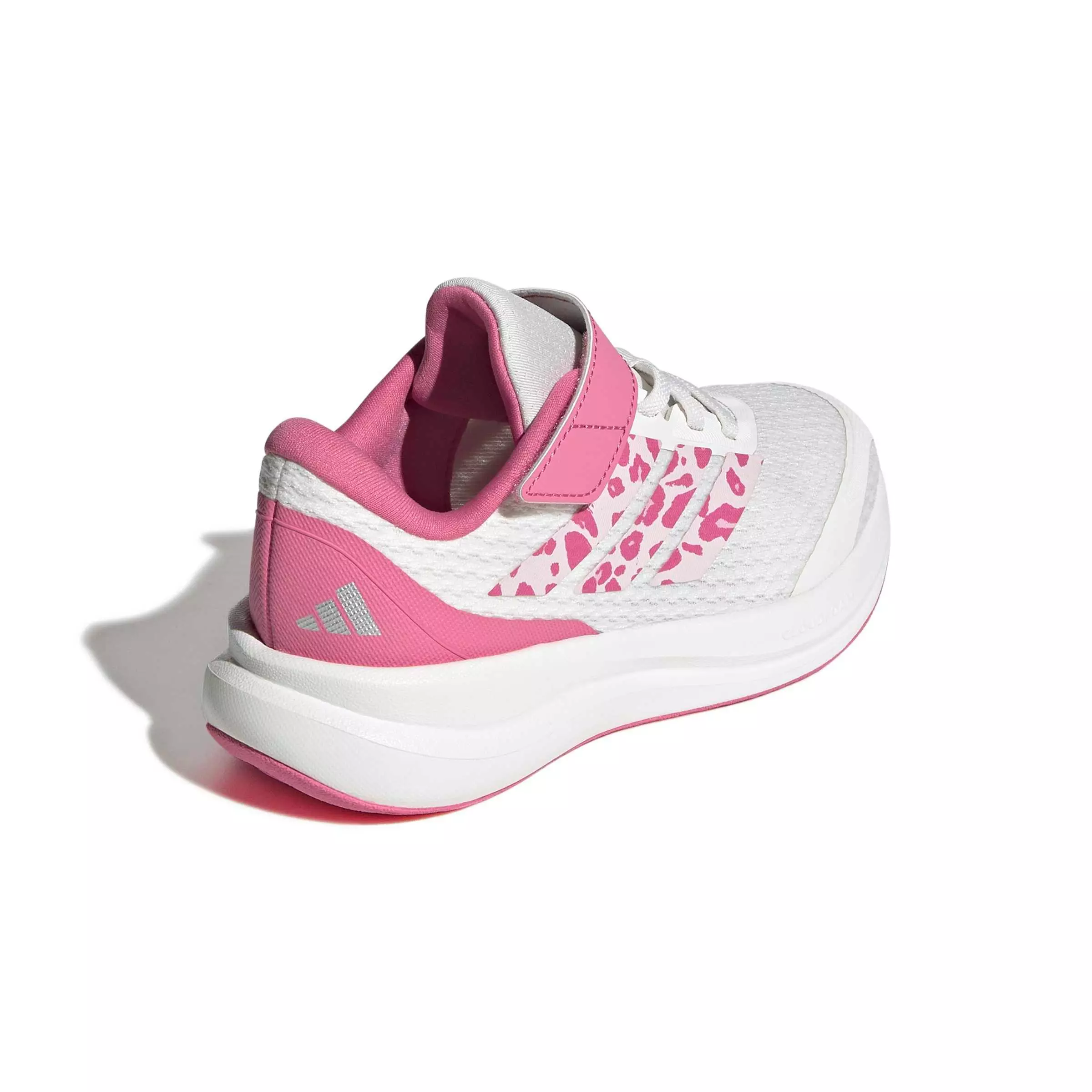 adidas Runfalcon 6 "Core White/Distilled Pink/Pink Fusion" Preschool Girls' Running Shoe - WHITE/PINK/PINK