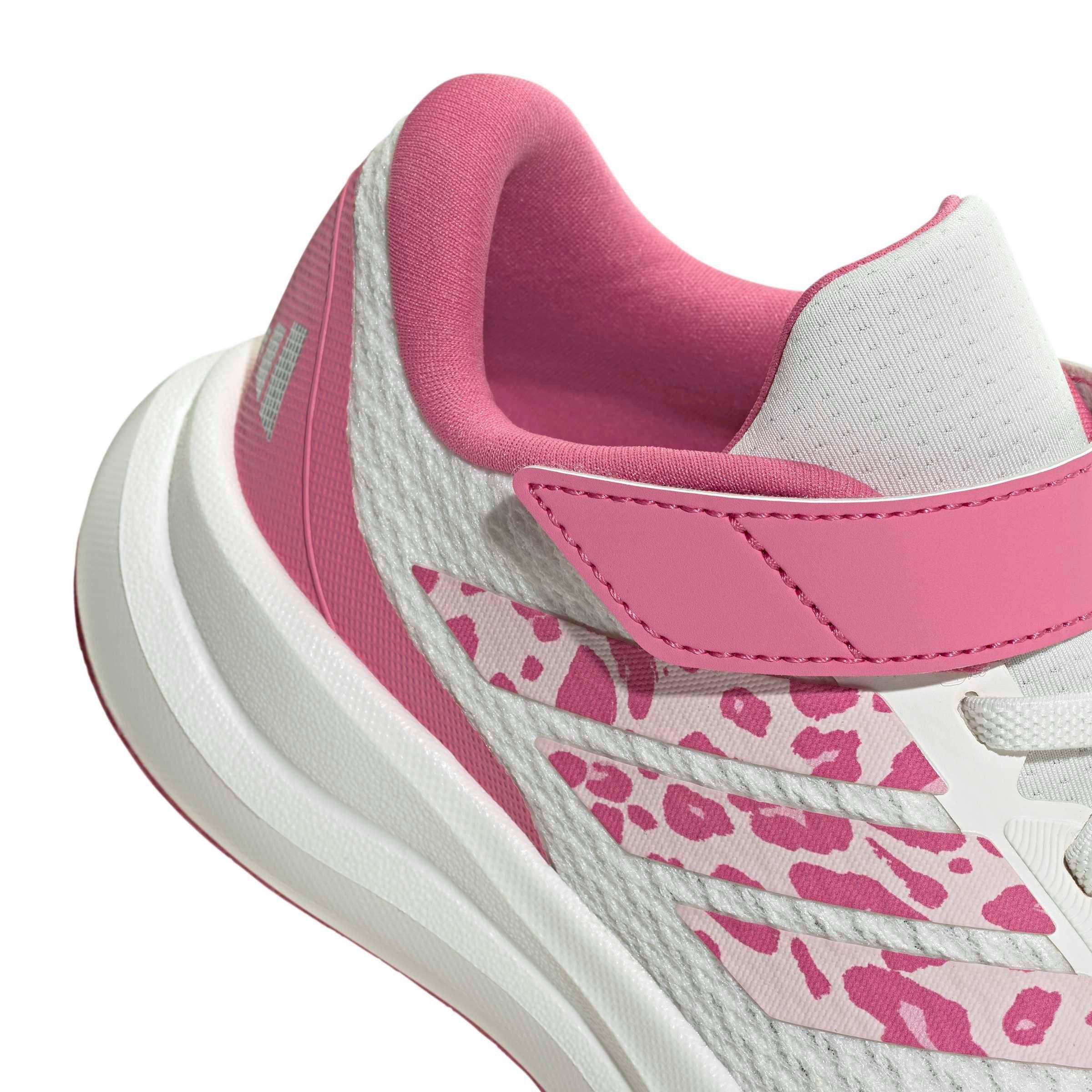 adidas Runfalcon 6 "Core White/Distilled Pink/Pink Fusion" Preschool Girls' Running Shoe - WHITE/PINK/PINK