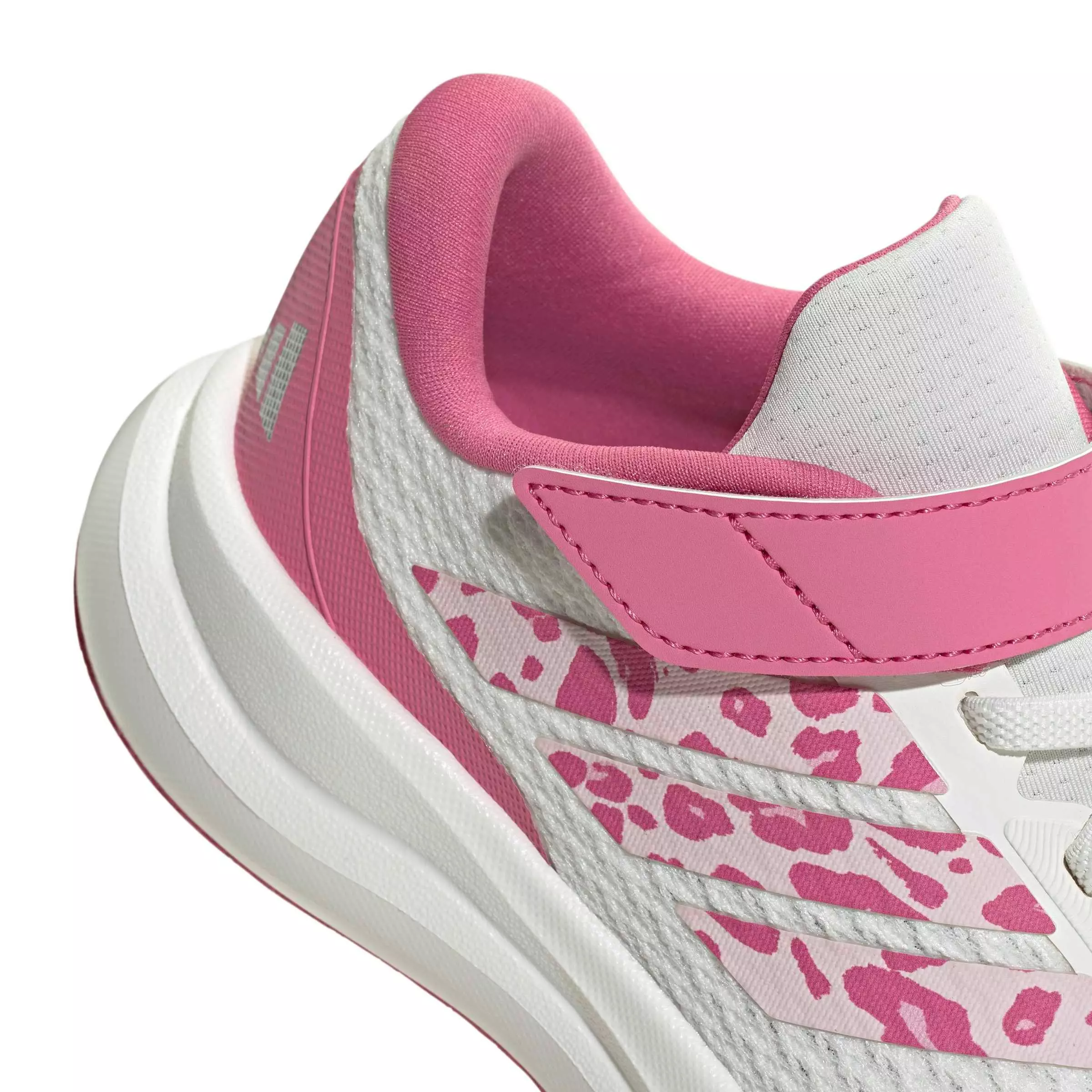 adidas Runfalcon 6 "Core White/Distilled Pink/Pink Fusion" Preschool Girls' Running Shoe - WHITE/PINK/PINK