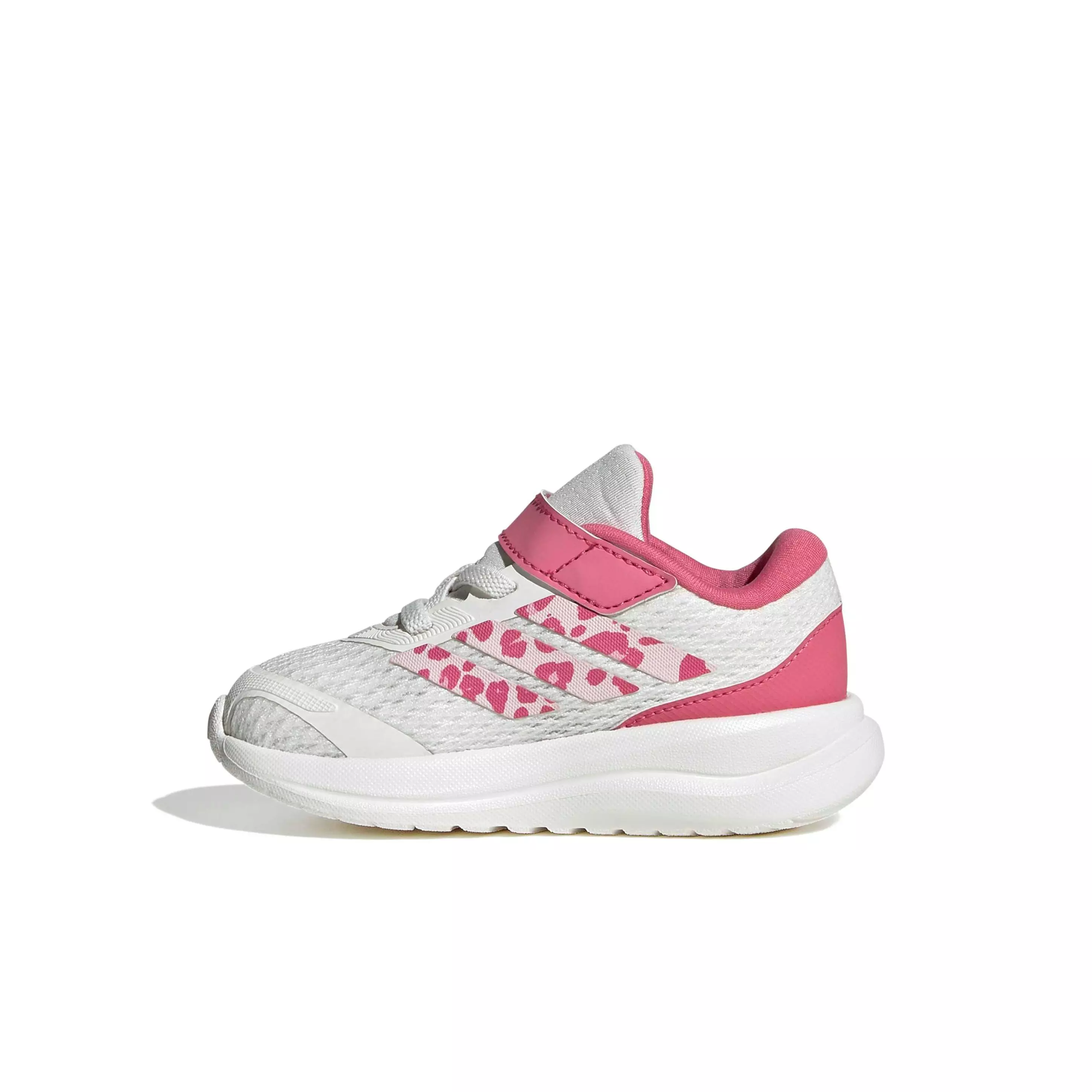 adidas Runfalcon 6 "Core White/Distilled Pink/Pink Fusion" Infant Girls' Running Shoe - WHITE/PINK/PINK