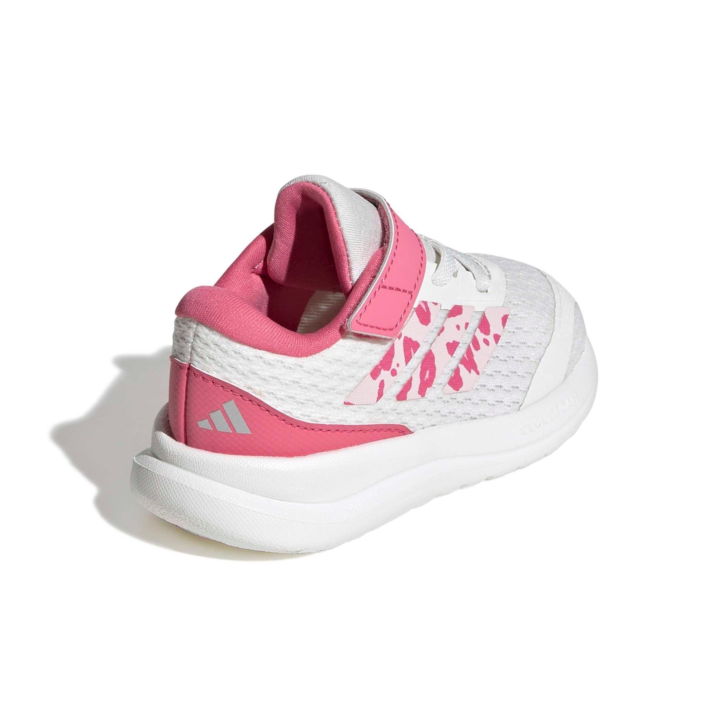 adidas Runfalcon 6 "Core White/Distilled Pink/Pink Fusion" Infant Girls' Running Shoe - WHITE/PINK/PINK