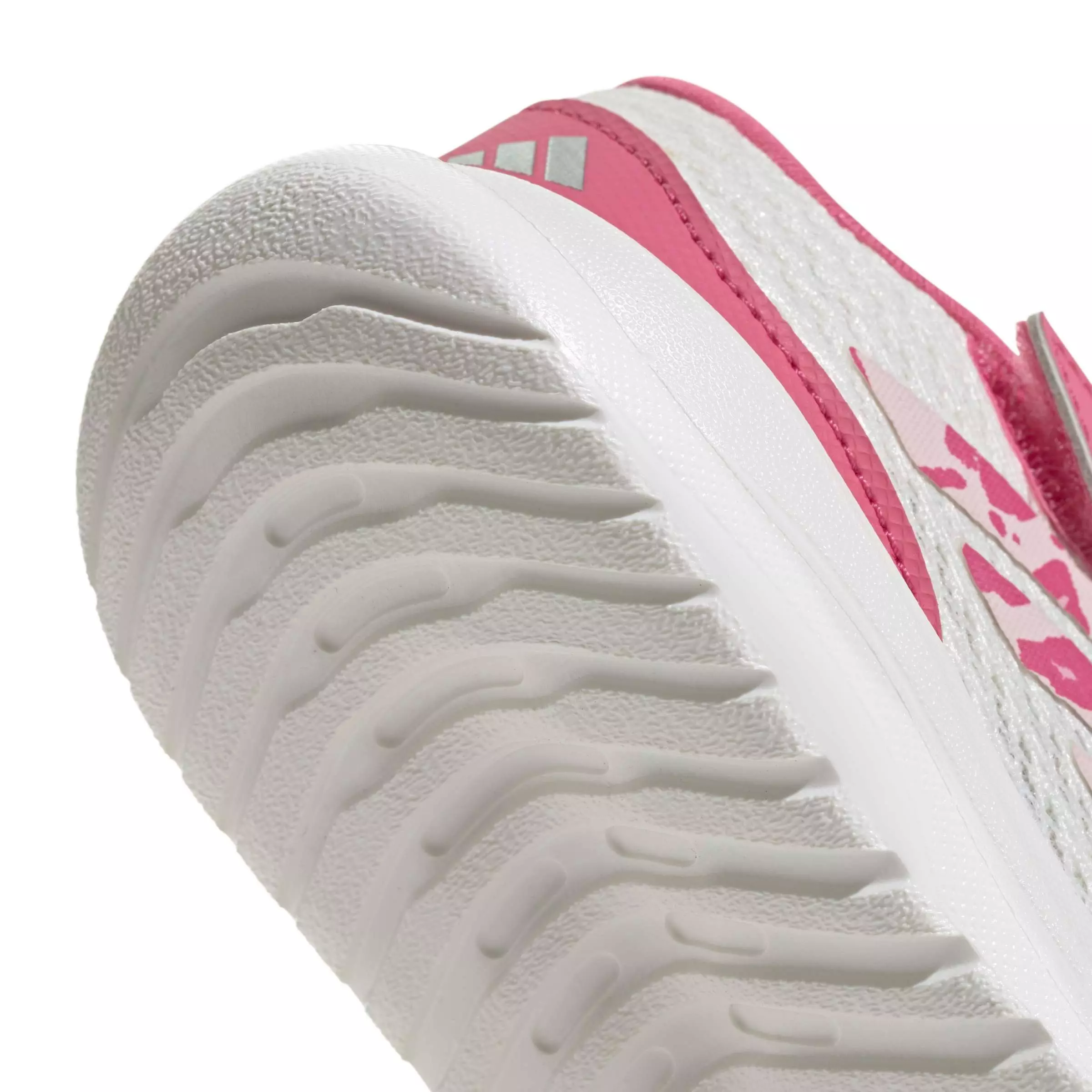adidas Runfalcon 6 "Core White/Distilled Pink/Pink Fusion" Infant Girls' Running Shoe - WHITE/PINK/PINK