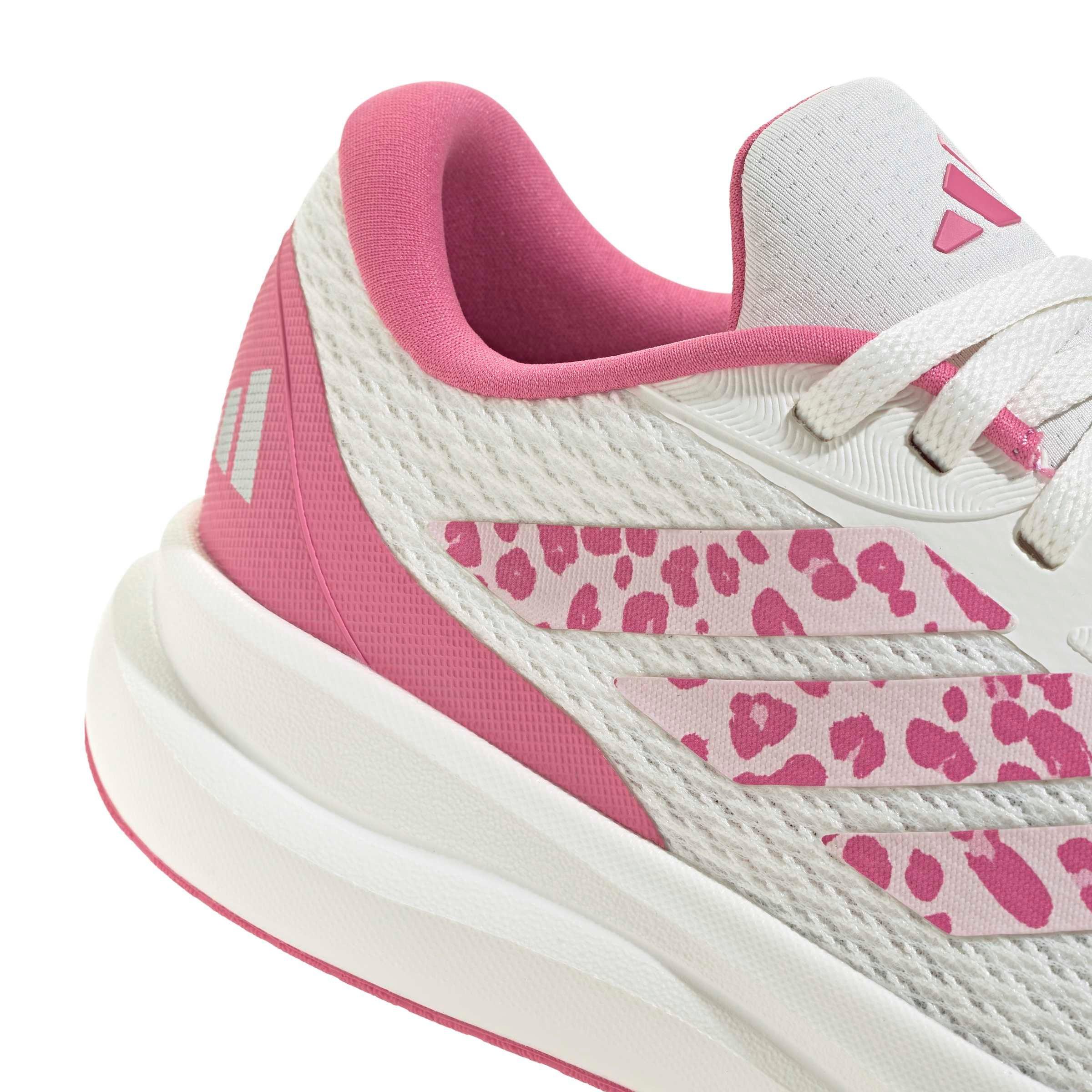 adidas Runfalcon 6 "Core White/Distilled Pink/Pink Fusion" Grade School Girls' Running Shoe - WHITE/PINK/PINK