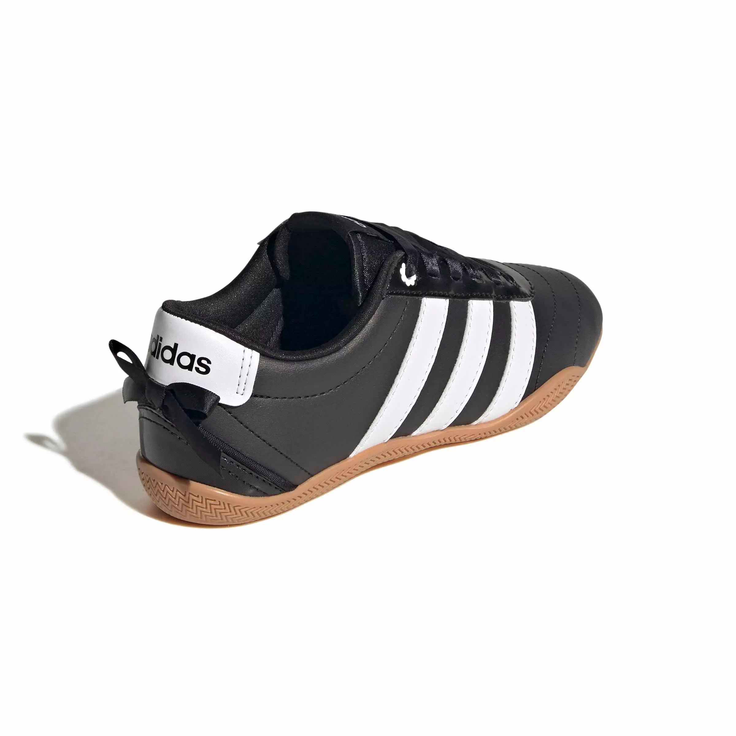adidas Grand Court Lo "Core Black/Ftwr White/Hi-Res Yellow" Grade School Boys' Shoe - BLACK/WHITE/YELLOW