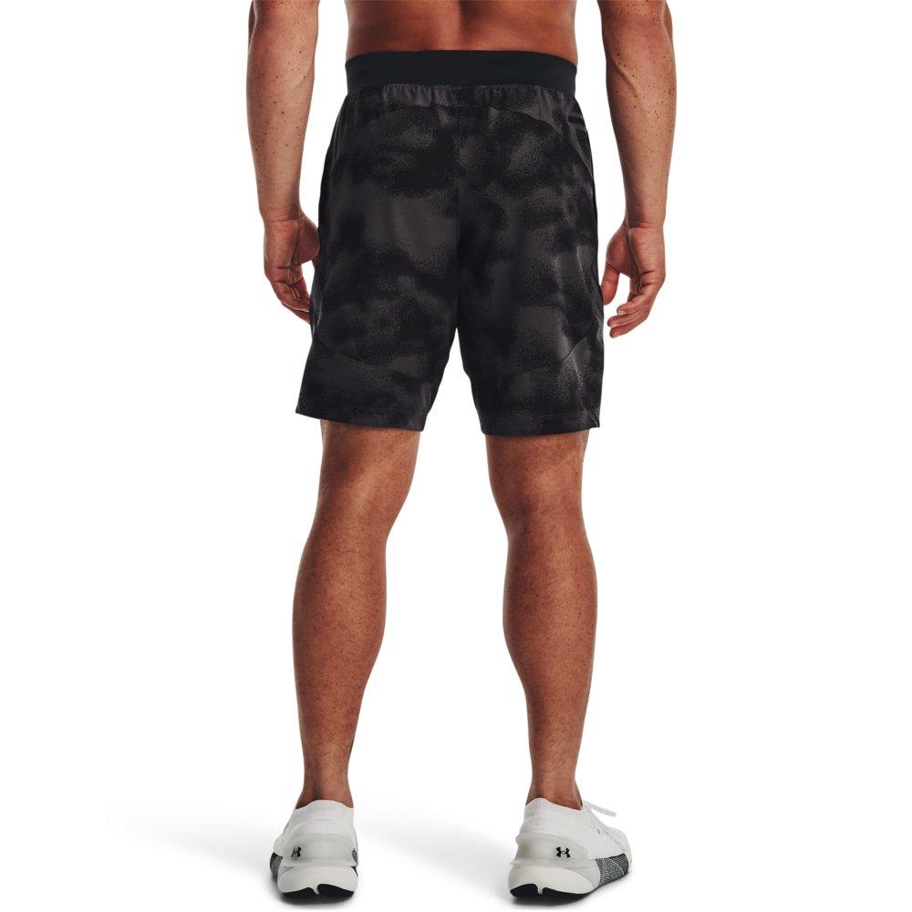 Under Armour Men's Unstoppable Shorts - DK GREY Thumbnail View 2