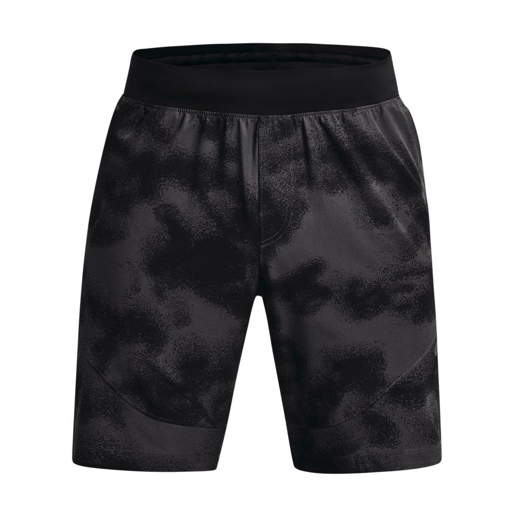 Under Armour Men's Unstoppable Shorts - DK GREY Thumbnail View 5