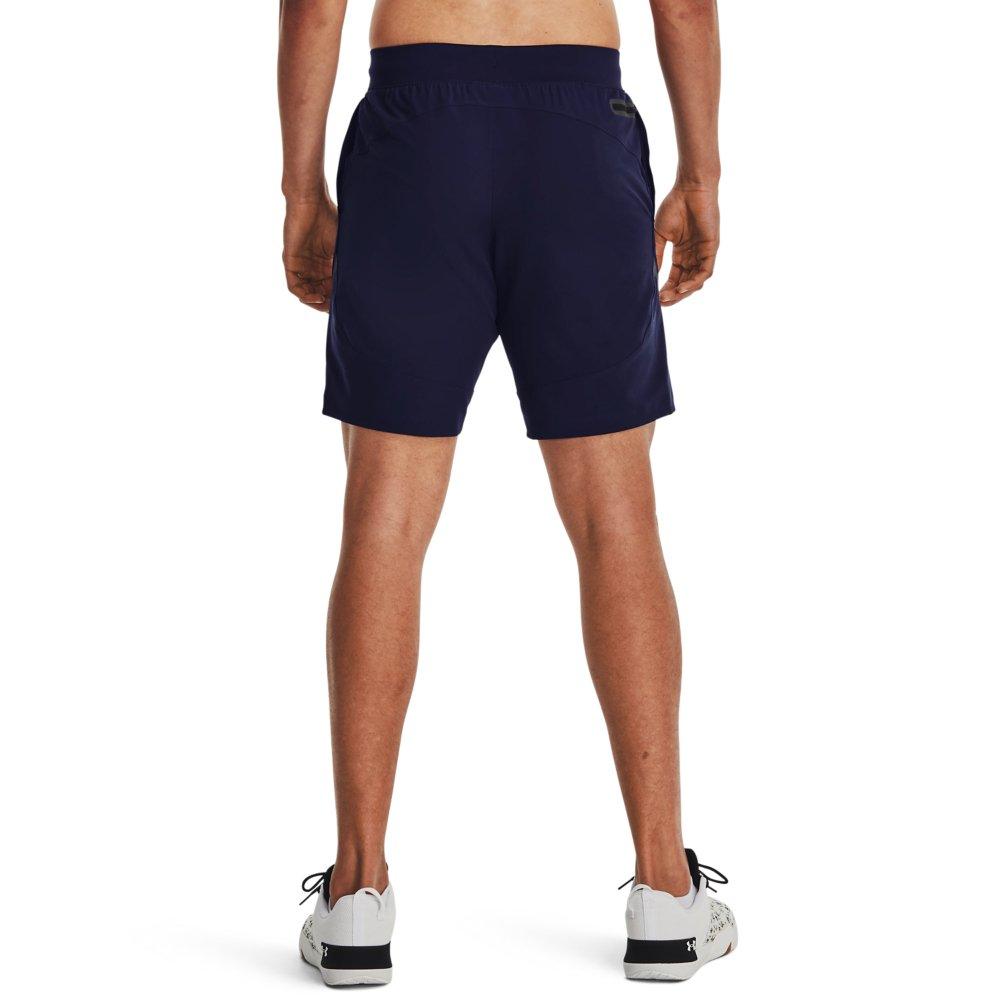 Under Armour Men's Unstoppable Shorts - NAVY Thumbnail View 2